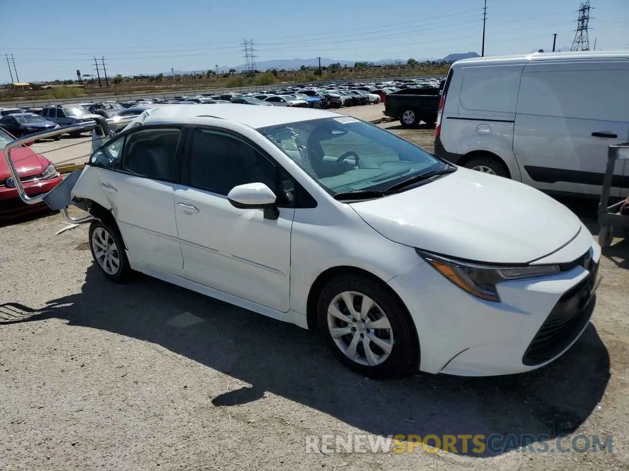 4 Photograph of a damaged car 5YFB4MDE7PP036567 TOYOTA COROLLA 2023