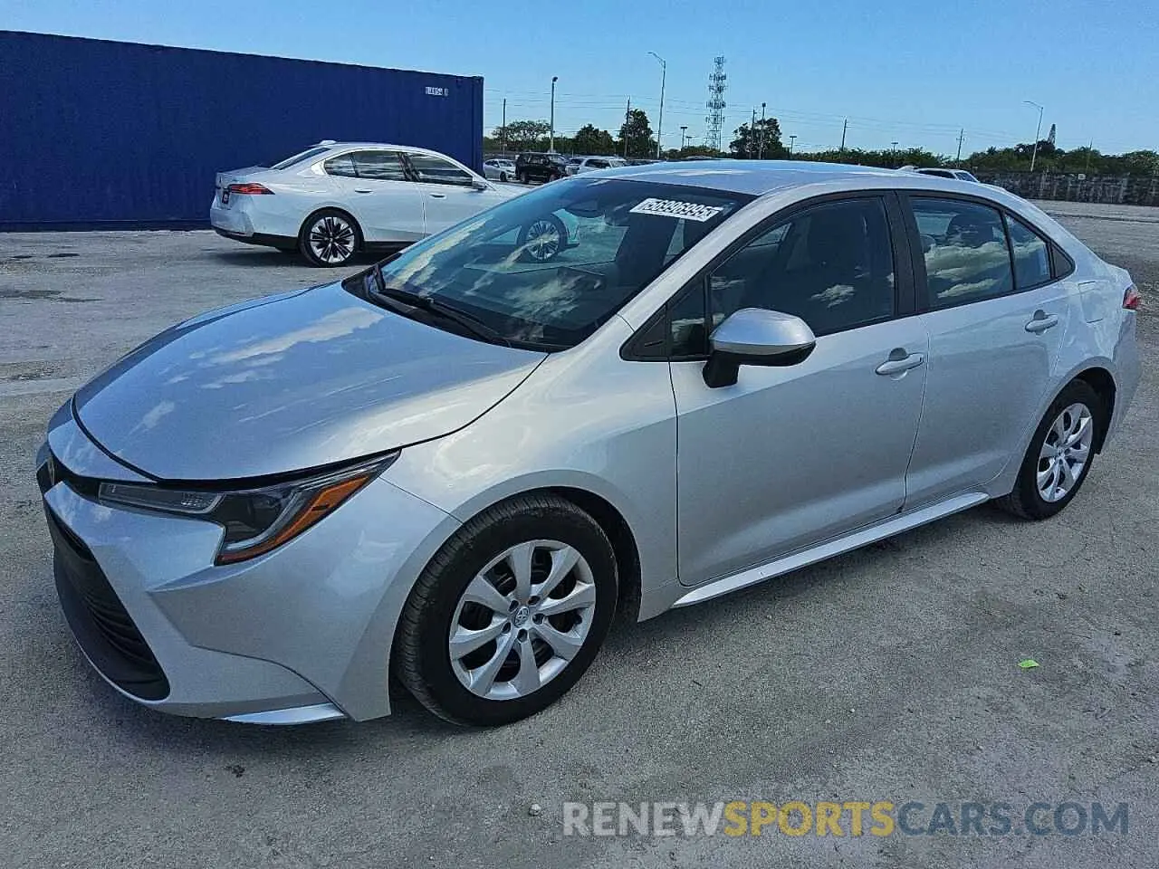 1 Photograph of a damaged car 5YFB4MDE7PP052672 TOYOTA COROLLA 2023