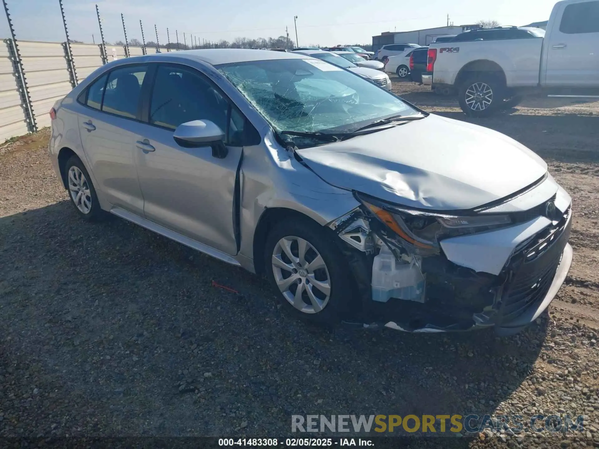 1 Photograph of a damaged car 5YFB4MDE7PP061159 TOYOTA COROLLA 2023