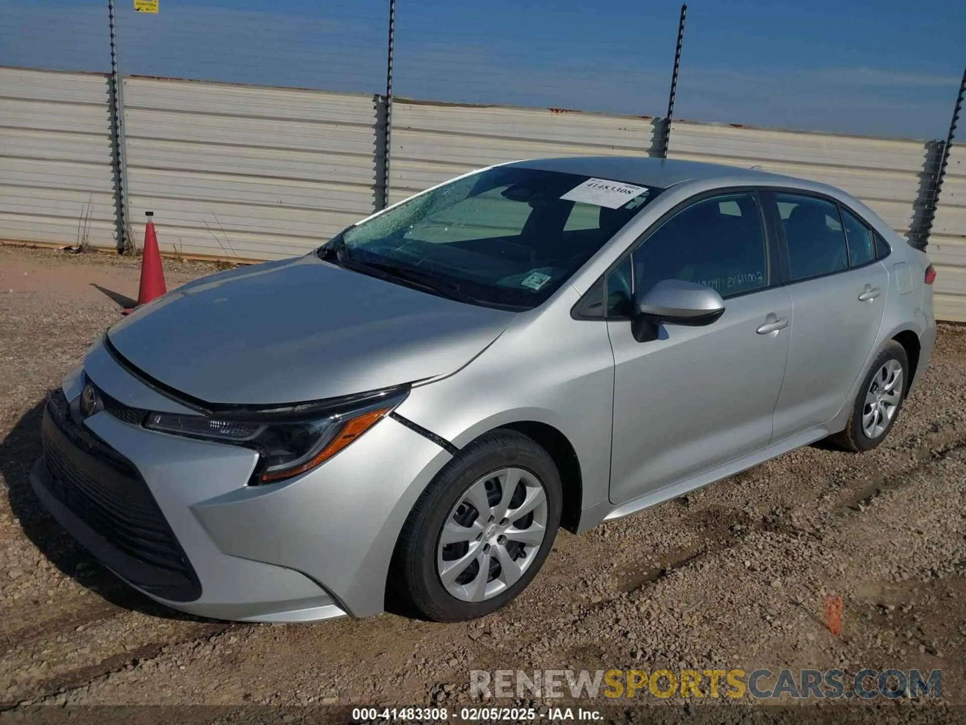2 Photograph of a damaged car 5YFB4MDE7PP061159 TOYOTA COROLLA 2023