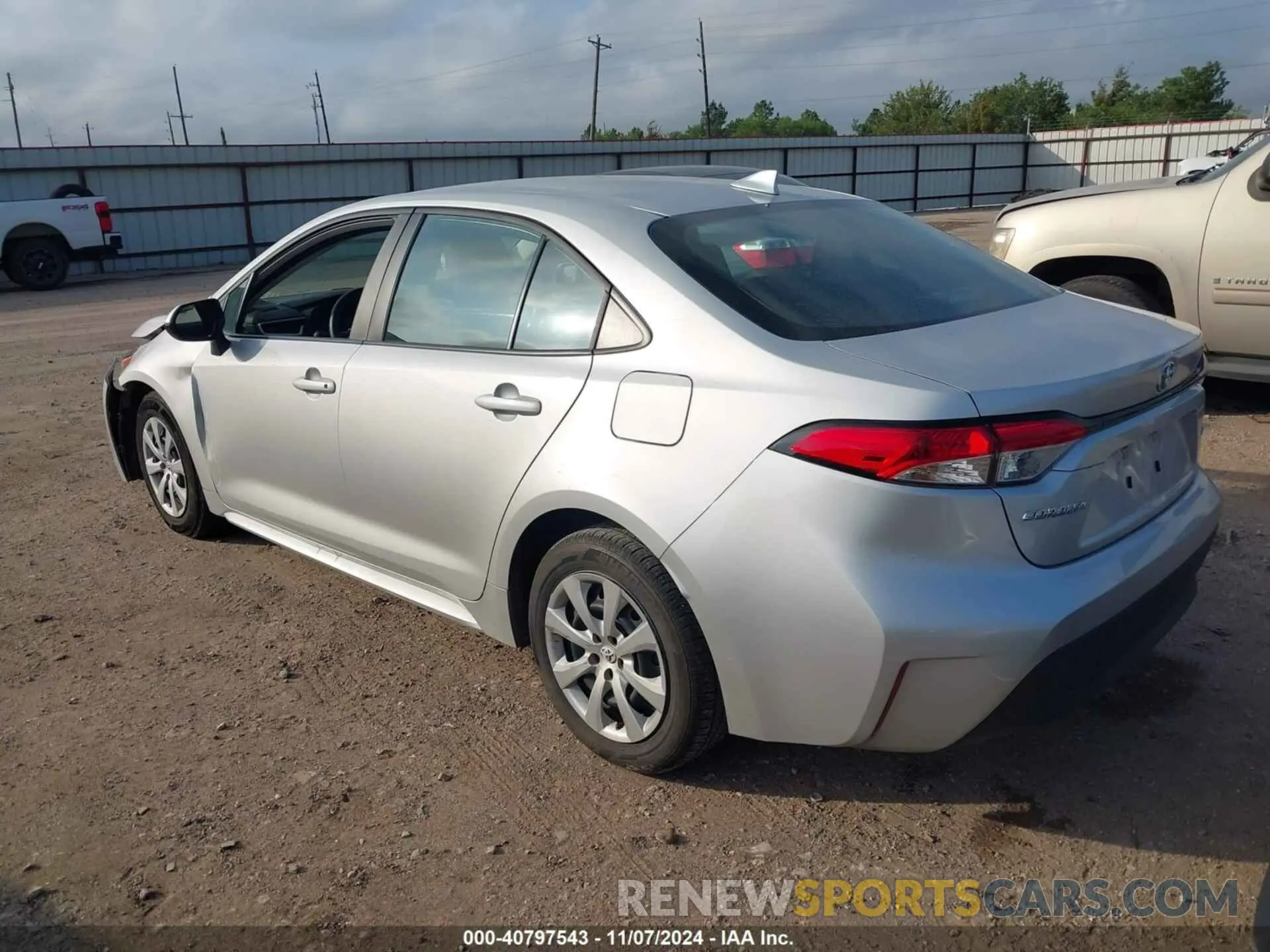 3 Photograph of a damaged car 5YFB4MDE7PP066085 TOYOTA COROLLA 2023