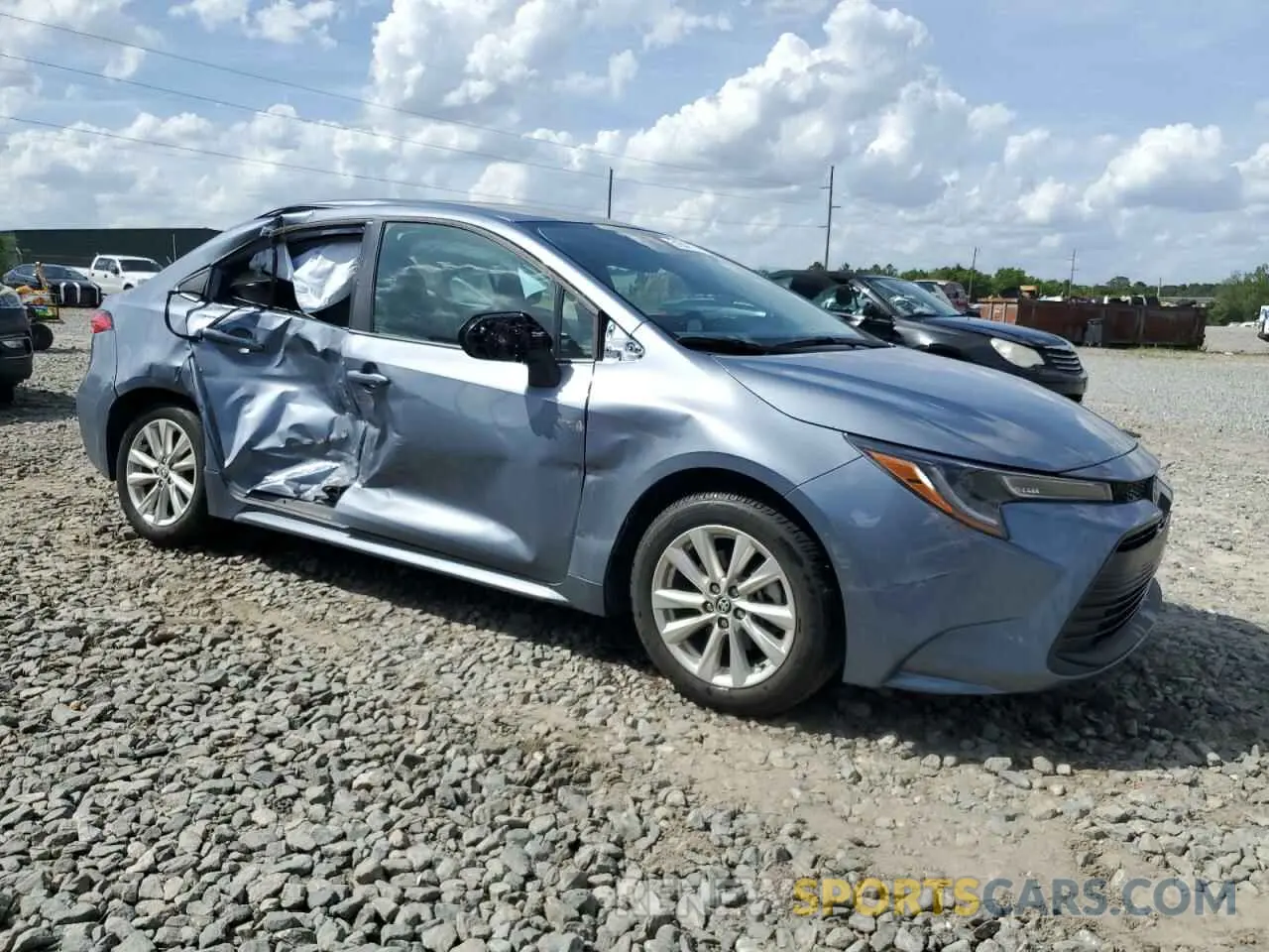 4 Фотография поврежденного автомобиля 5YFB4MDE7PP072226 TOYOTA COROLLA 2023