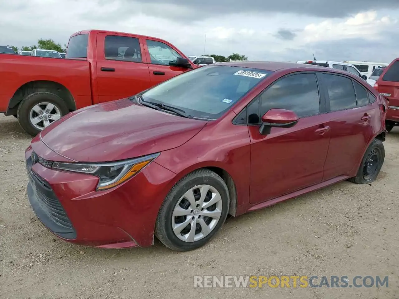 1 Фотография поврежденного автомобиля 5YFB4MDE7PP076406 TOYOTA COROLLA 2023