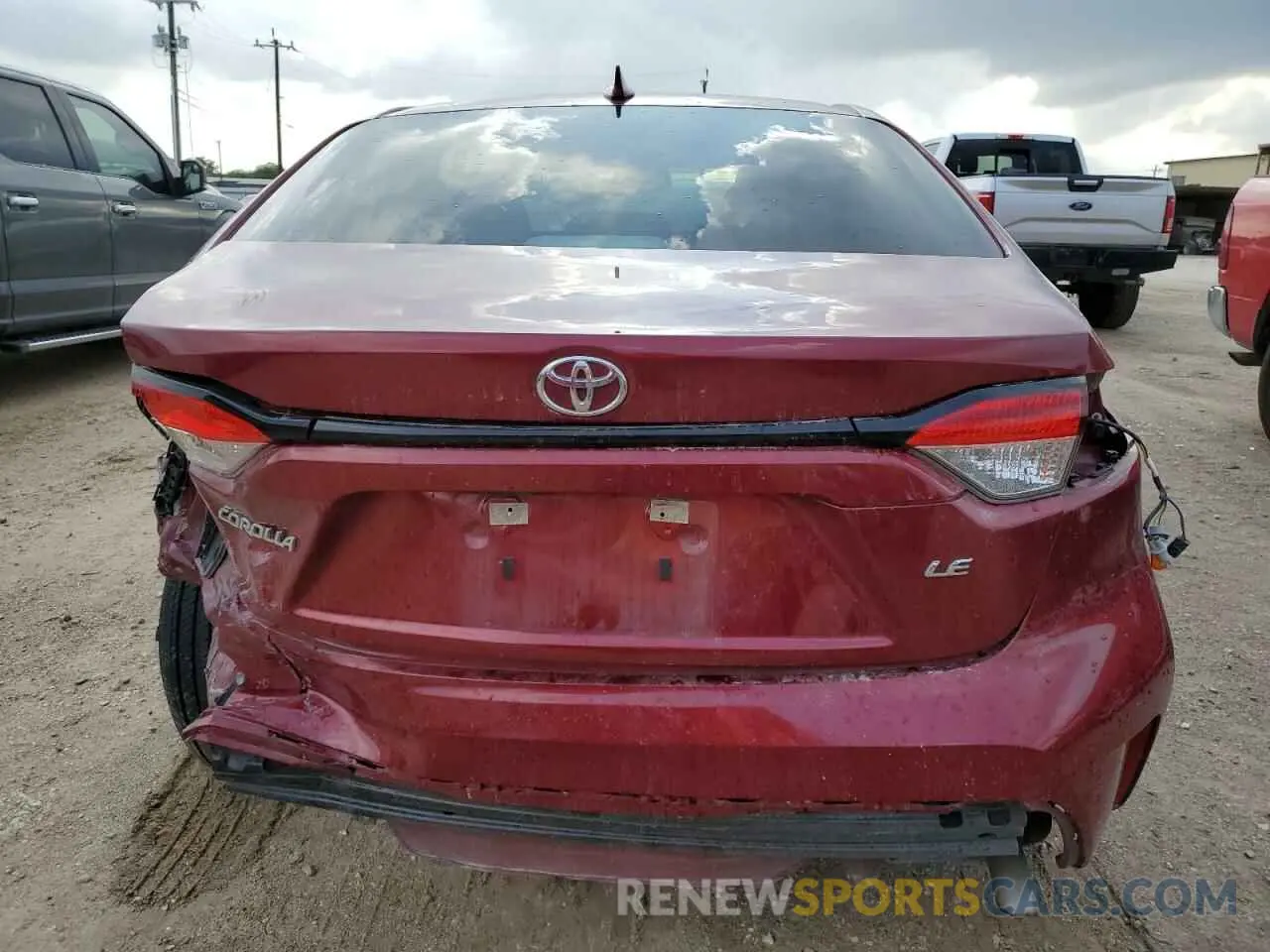6 Фотография поврежденного автомобиля 5YFB4MDE7PP076406 TOYOTA COROLLA 2023