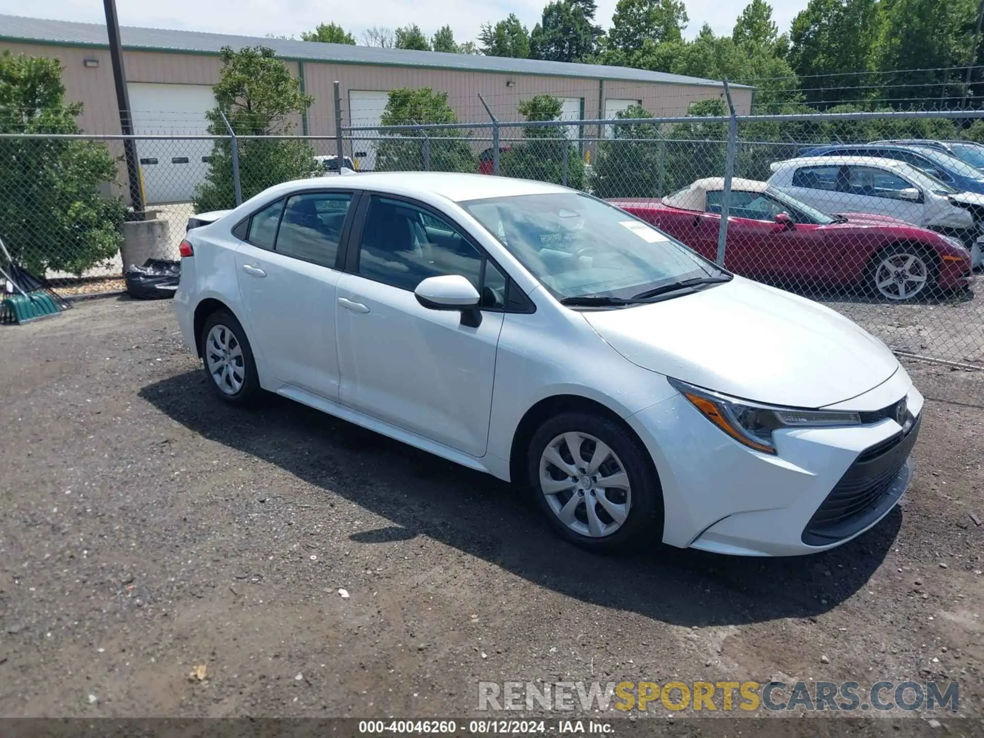 1 Photograph of a damaged car 5YFB4MDE8PP000158 TOYOTA COROLLA 2023