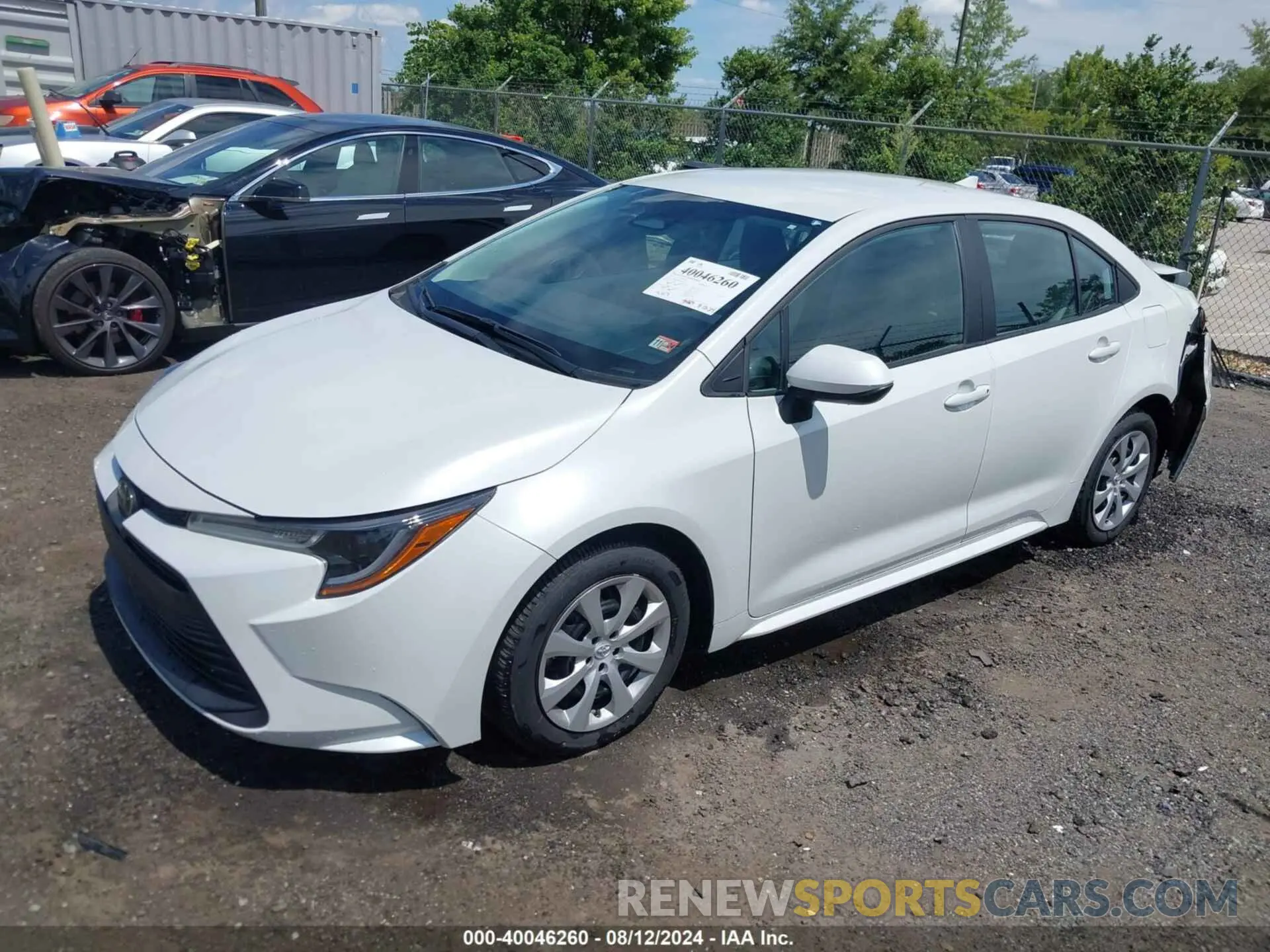 2 Photograph of a damaged car 5YFB4MDE8PP000158 TOYOTA COROLLA 2023