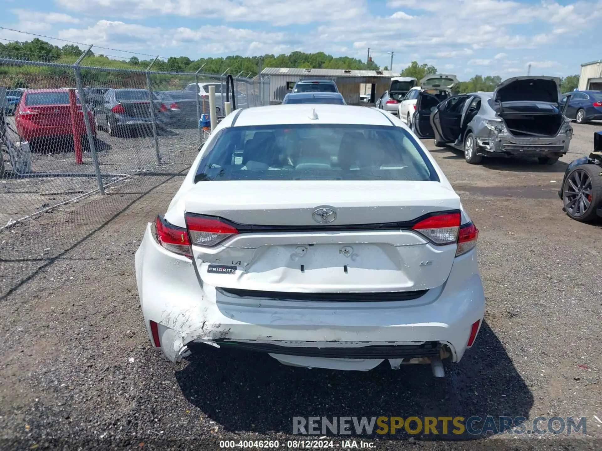 6 Photograph of a damaged car 5YFB4MDE8PP000158 TOYOTA COROLLA 2023