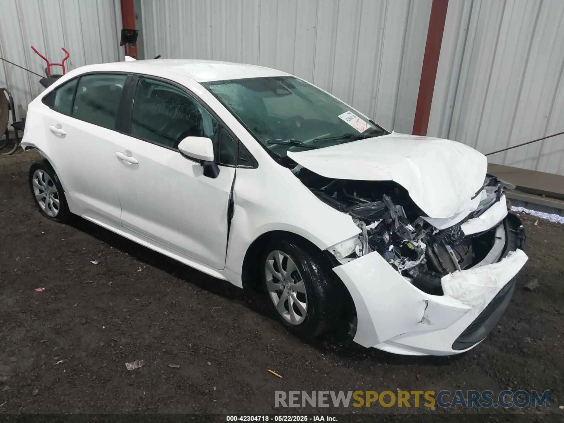 1 Photograph of a damaged car 5YFB4MDE8PP010222 TOYOTA COROLLA 2023