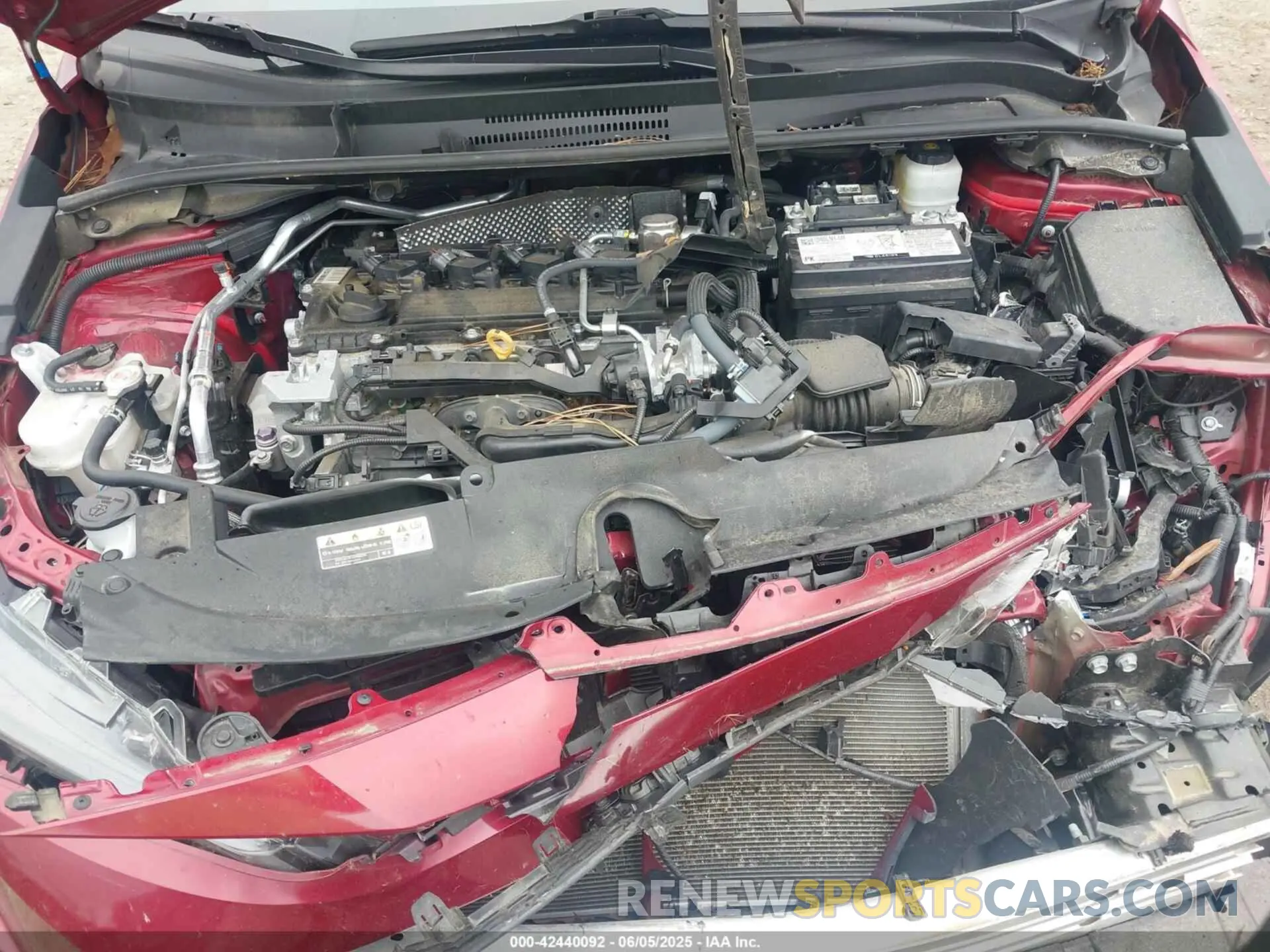 10 Photograph of a damaged car 5YFB4MDE8PP014691 TOYOTA COROLLA 2023