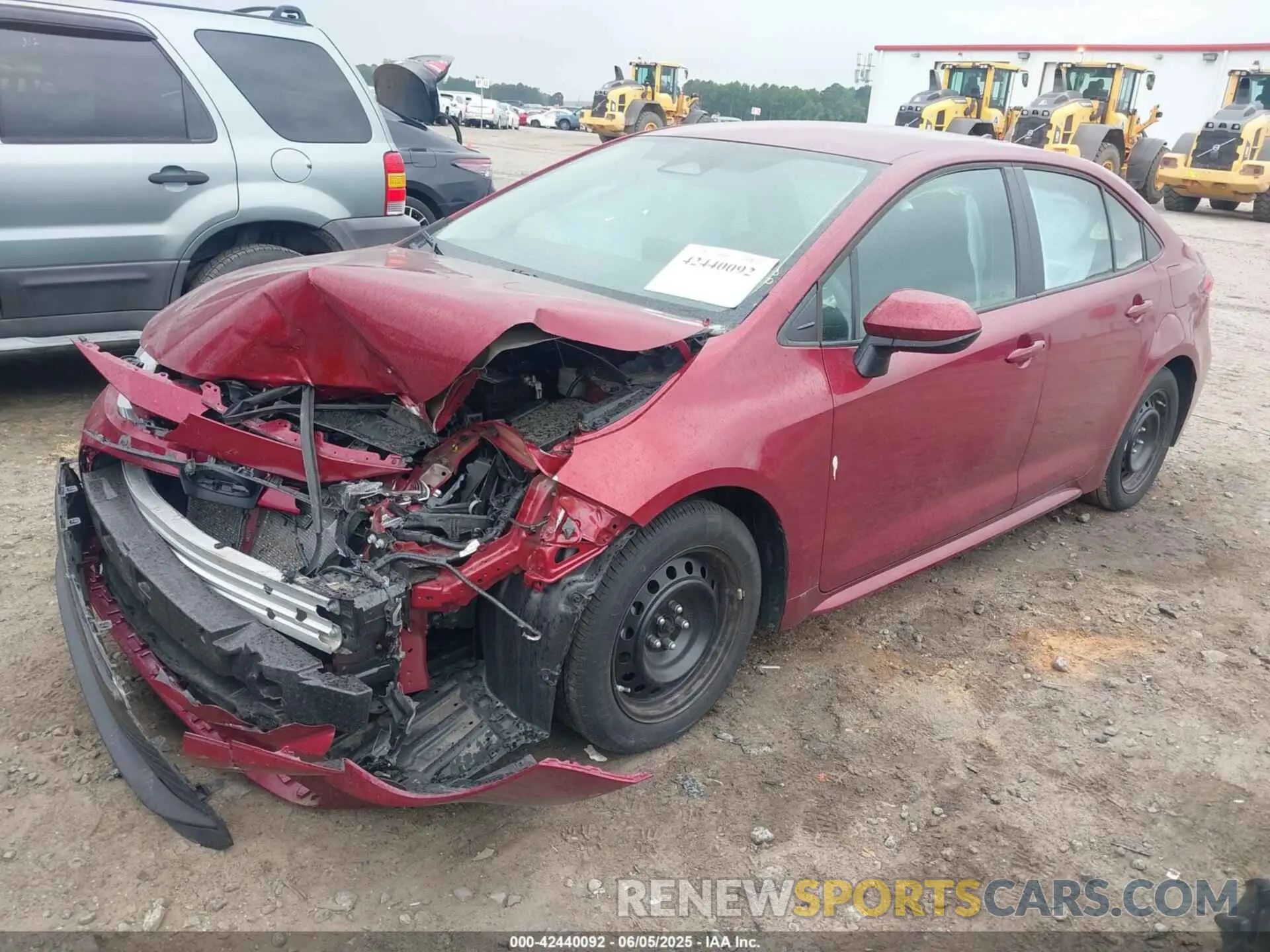 2 Photograph of a damaged car 5YFB4MDE8PP014691 TOYOTA COROLLA 2023