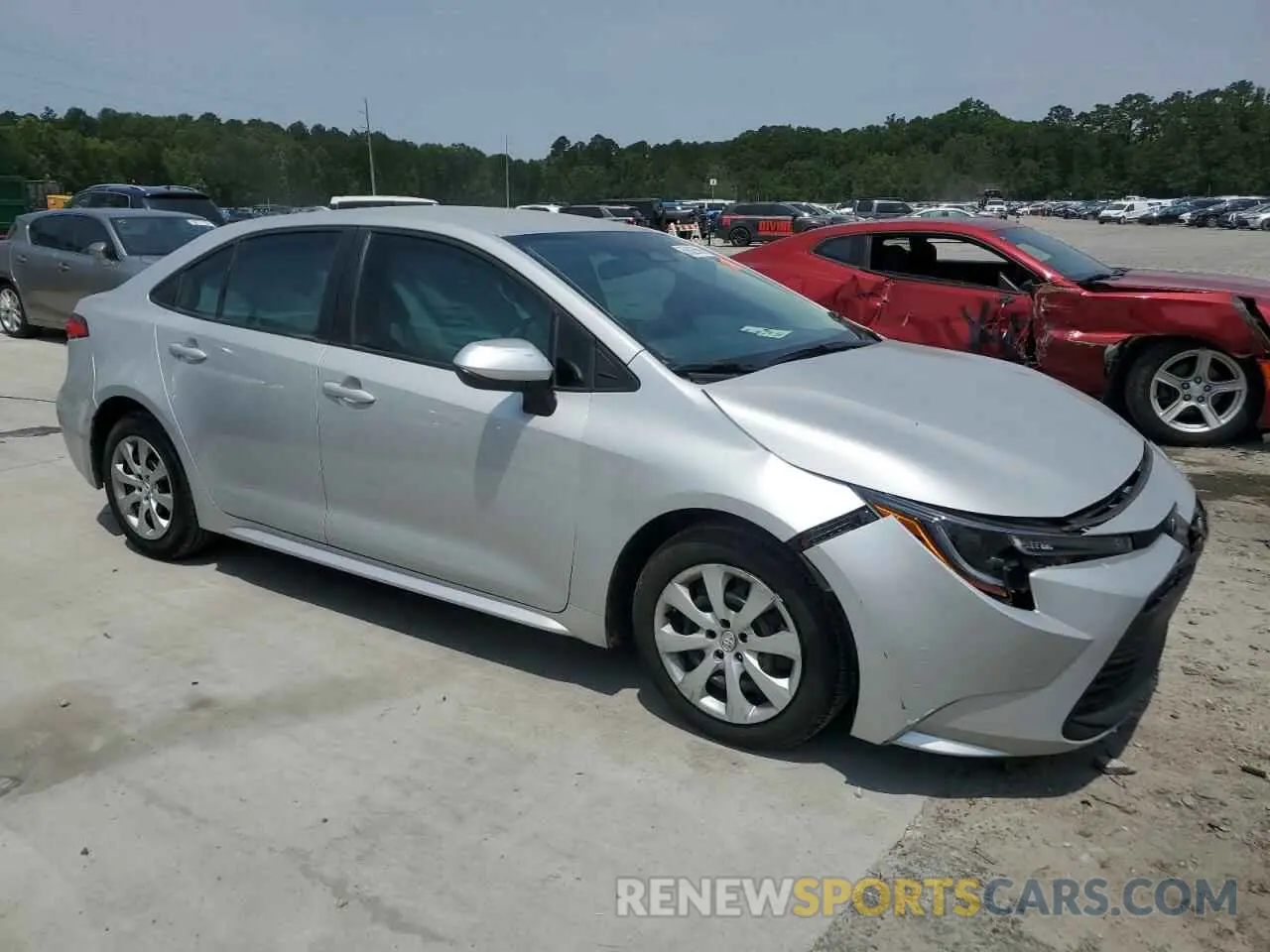 4 Photograph of a damaged car 5YFB4MDE8PP058934 TOYOTA COROLLA 2023