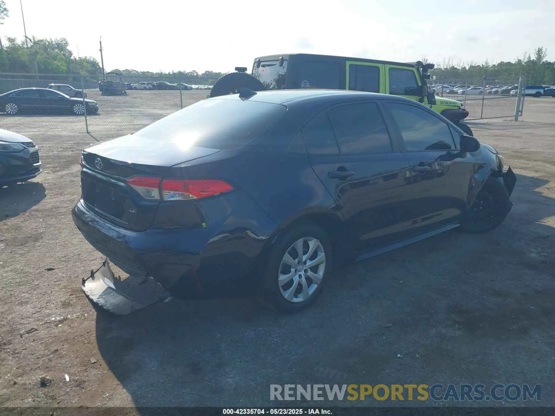 4 Фотография поврежденного автомобиля 5YFB4MDE8PP071778 TOYOTA COROLLA 2023