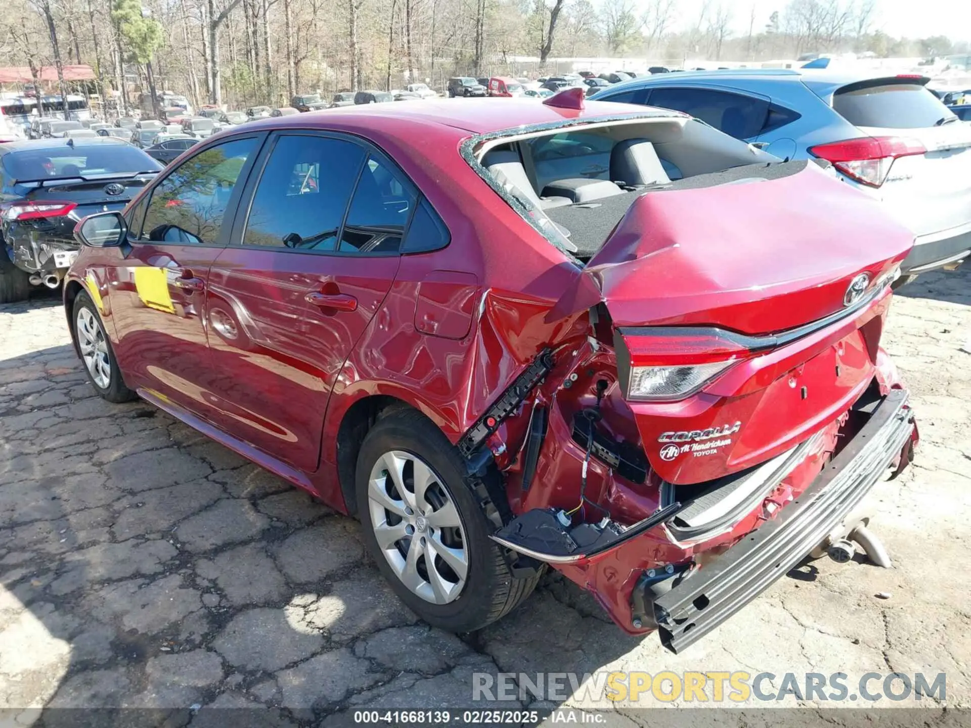 14 Photograph of a damaged car 5YFB4MDE8PP074132 TOYOTA COROLLA 2023