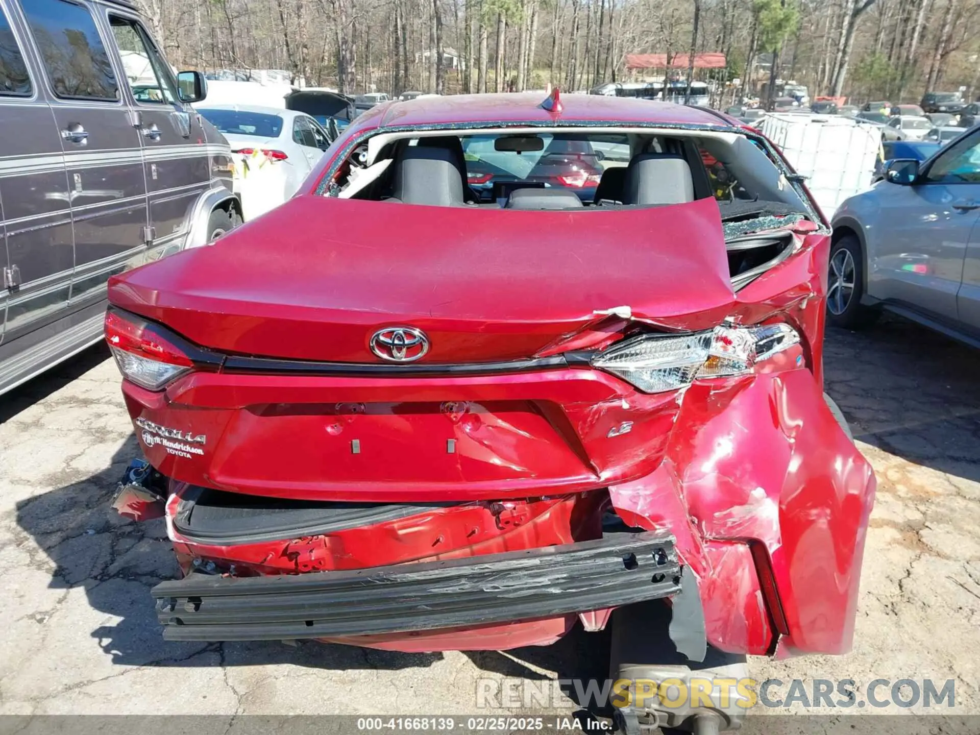 16 Photograph of a damaged car 5YFB4MDE8PP074132 TOYOTA COROLLA 2023