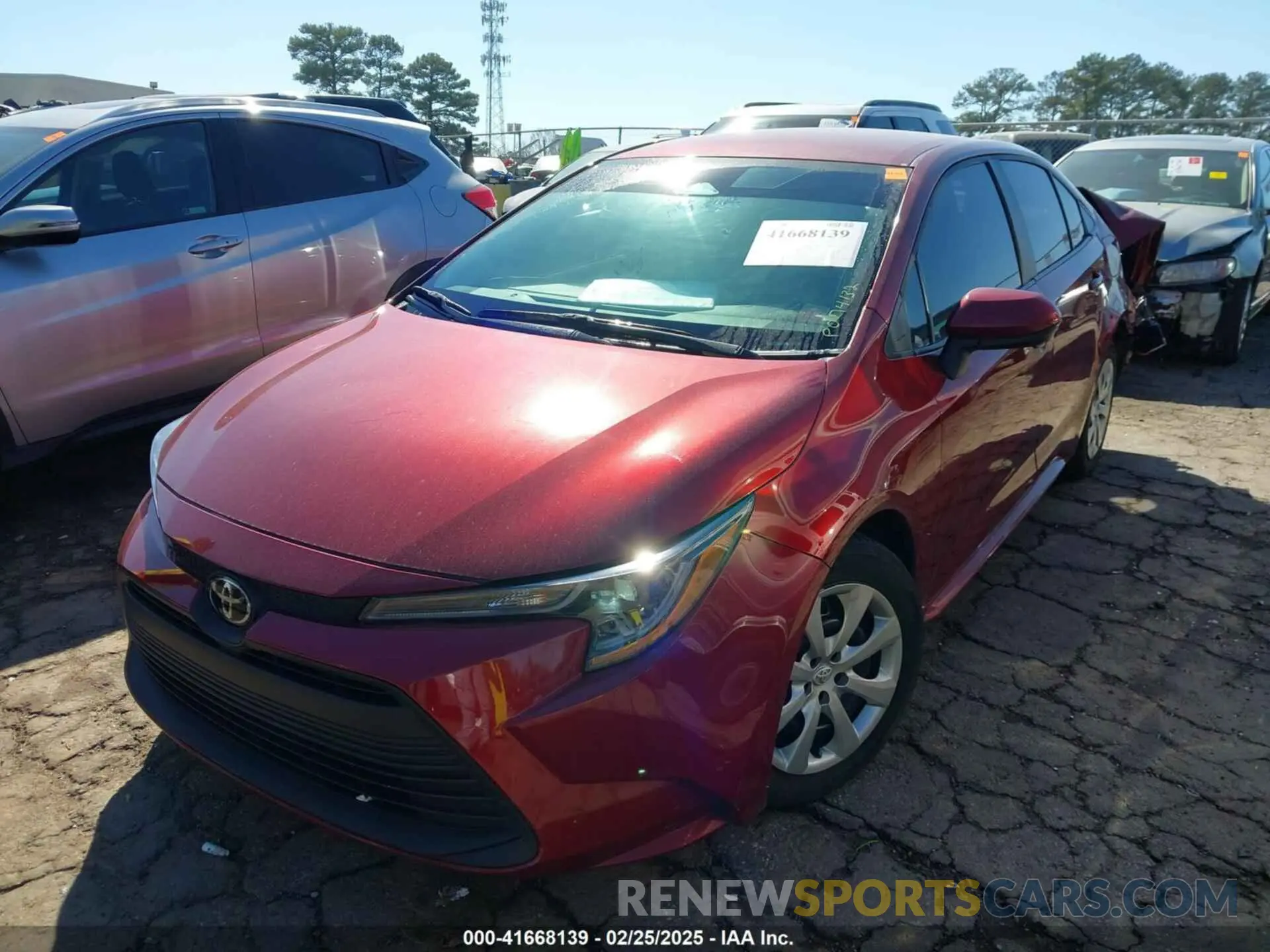 2 Photograph of a damaged car 5YFB4MDE8PP074132 TOYOTA COROLLA 2023