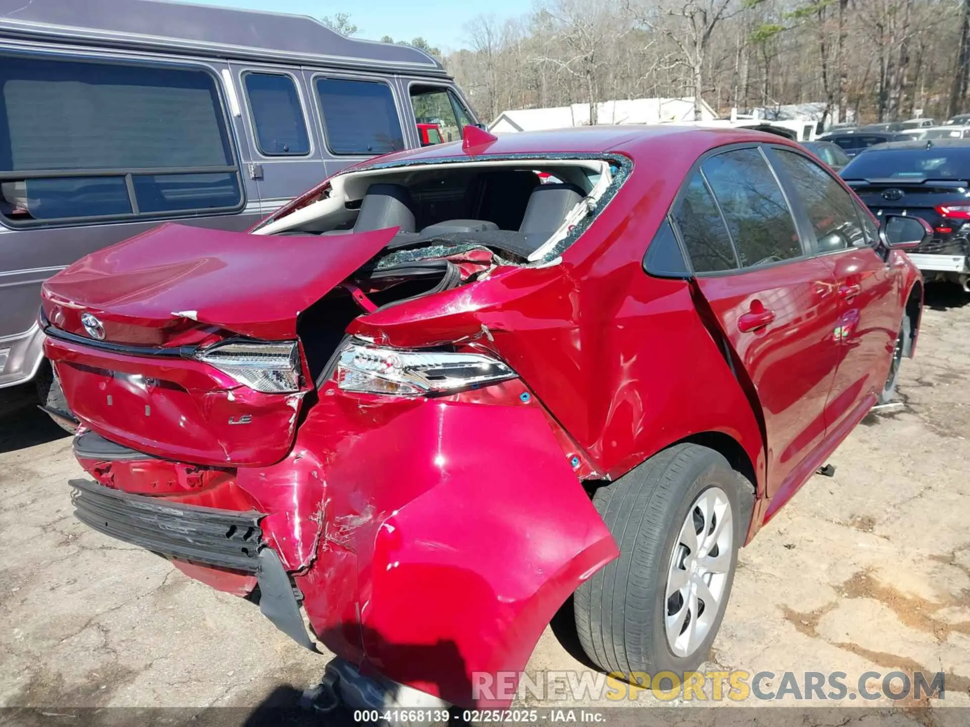 6 Photograph of a damaged car 5YFB4MDE8PP074132 TOYOTA COROLLA 2023