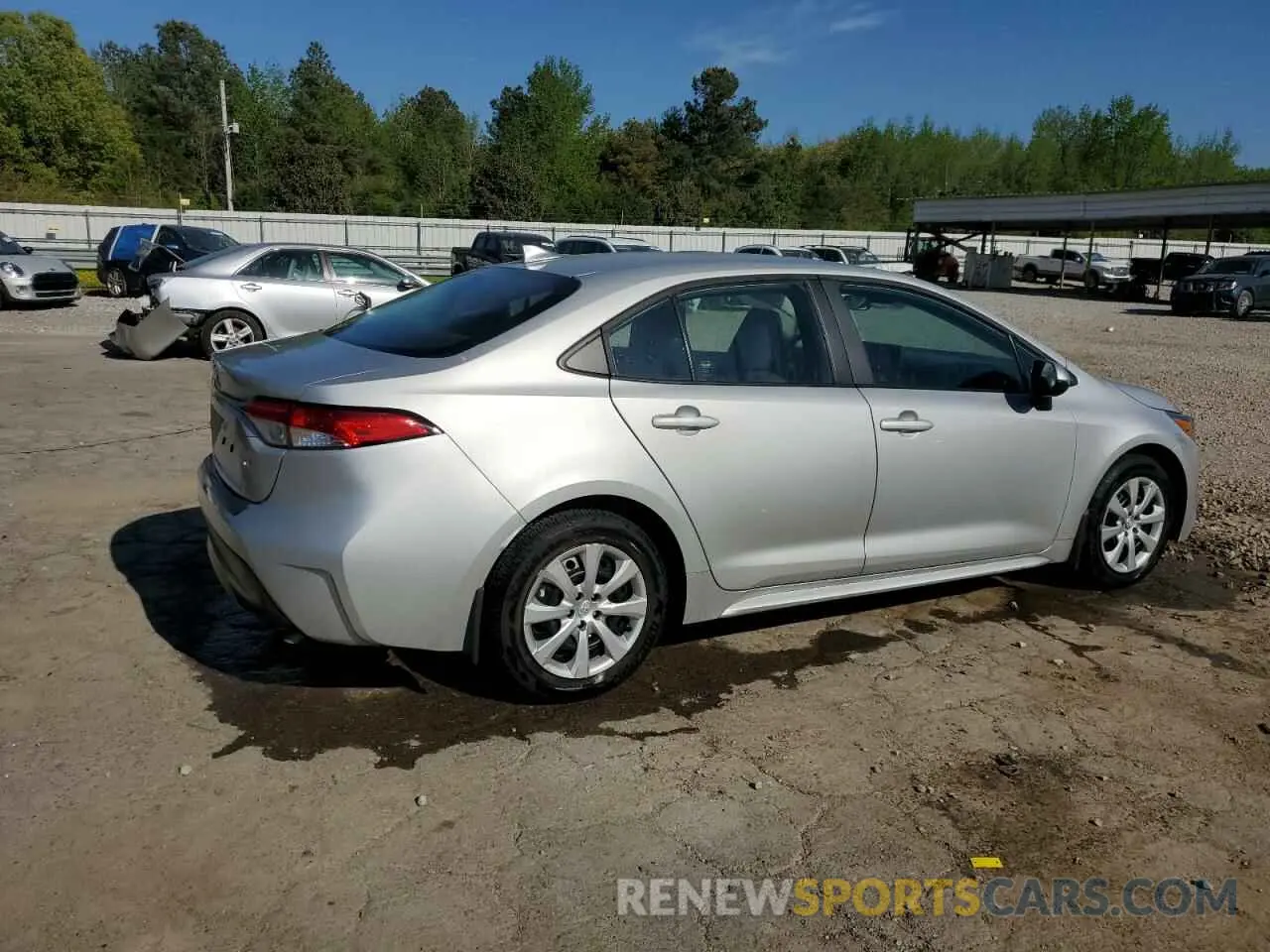 3 Фотография поврежденного автомобиля 5YFB4MDE9PP005241 TOYOTA COROLLA 2023