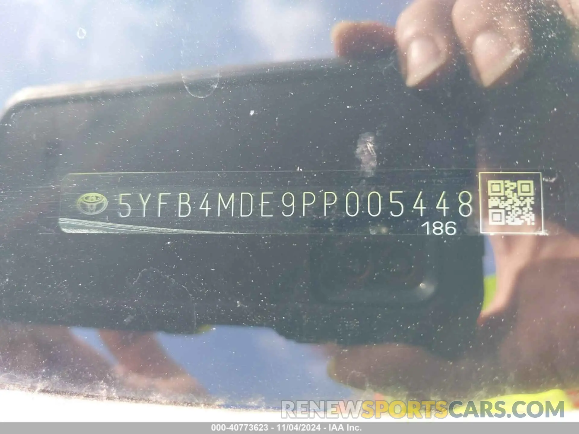 9 Photograph of a damaged car 5YFB4MDE9PP005448 TOYOTA COROLLA 2023