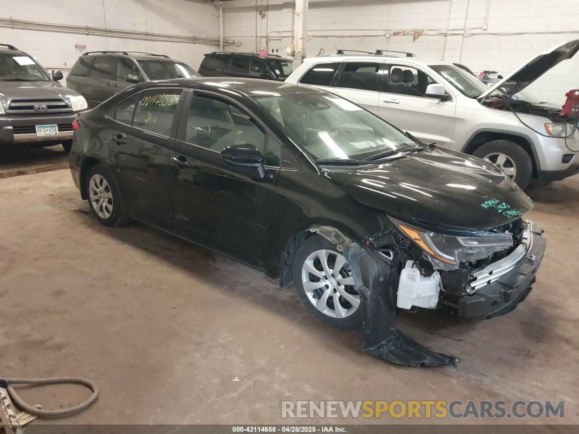 1 Photograph of a damaged car 5YFB4MDE9PP010374 TOYOTA COROLLA 2023