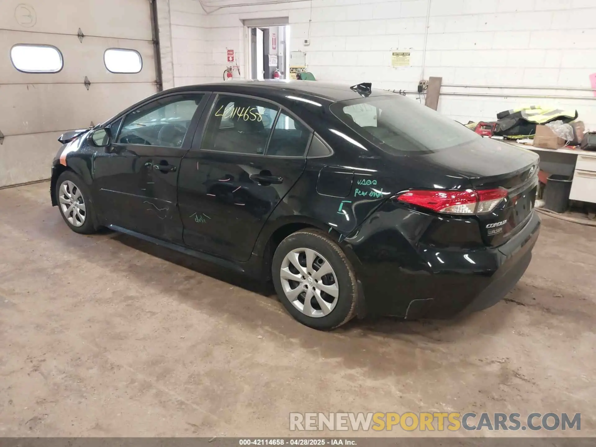 3 Photograph of a damaged car 5YFB4MDE9PP010374 TOYOTA COROLLA 2023