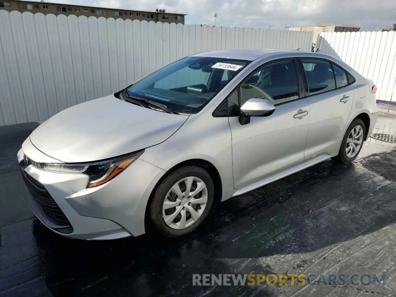 1 Photograph of a damaged car 5YFB4MDE9PP014375 TOYOTA COROLLA 2023