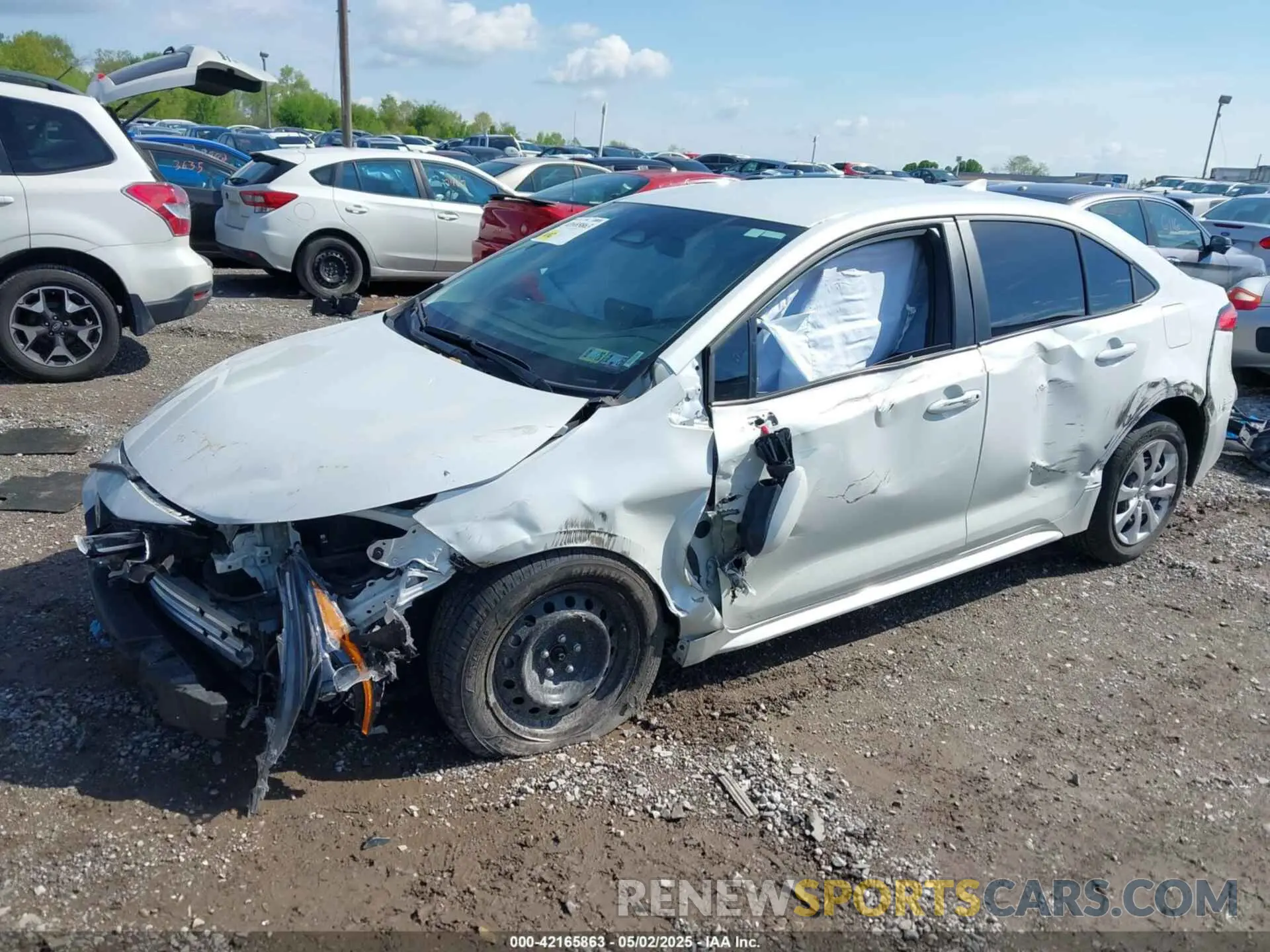 2 Photograph of a damaged car 5YFB4MDE9PP015316 TOYOTA COROLLA 2023