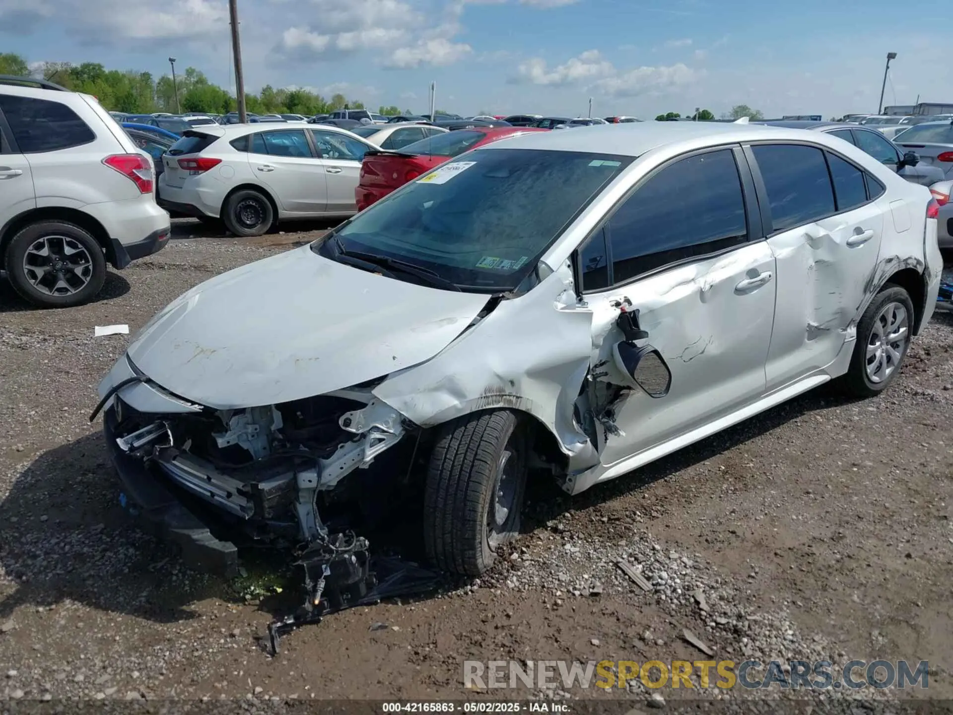 6 Photograph of a damaged car 5YFB4MDE9PP015316 TOYOTA COROLLA 2023