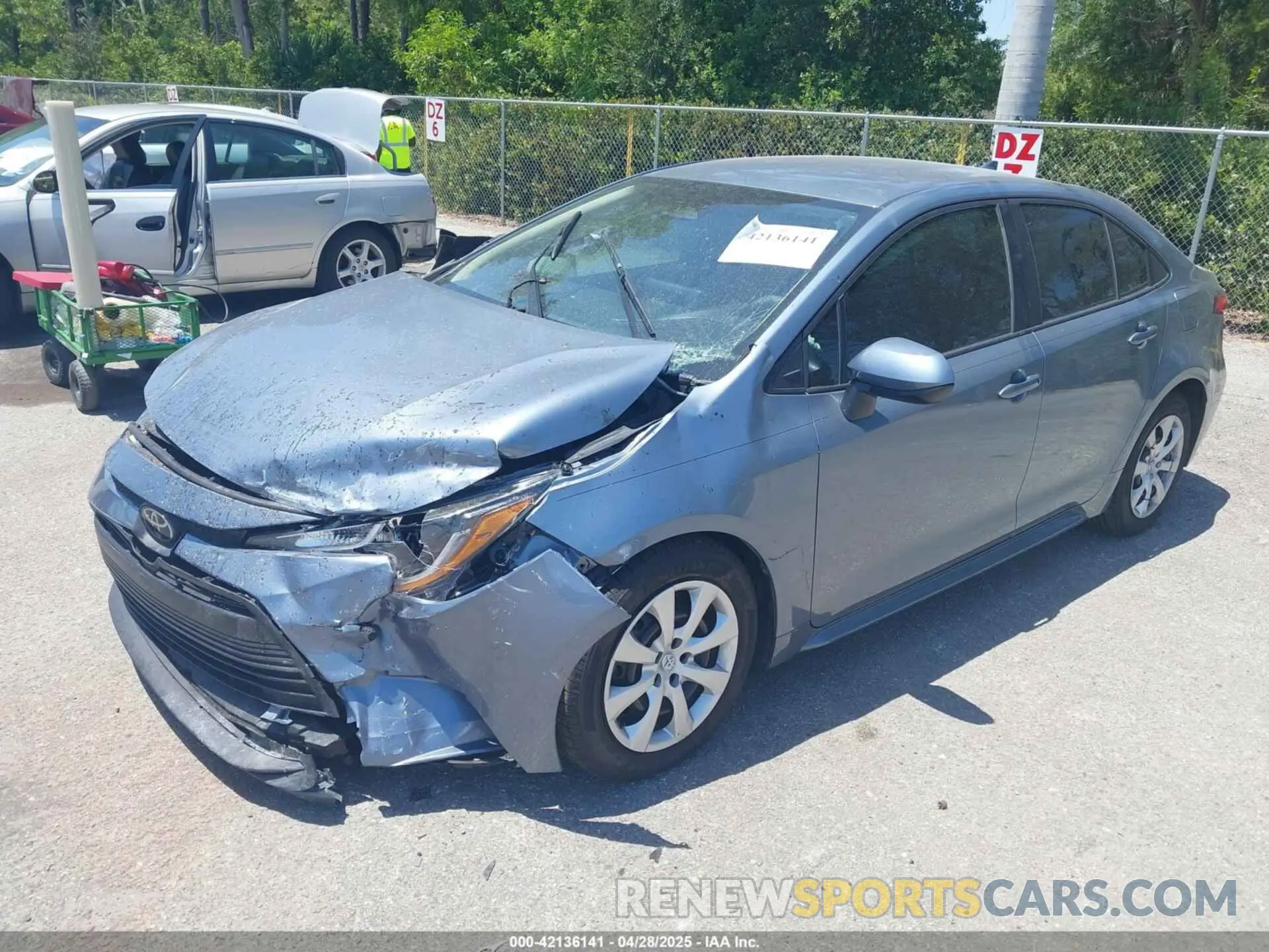 2 Фотография поврежденного автомобиля 5YFB4MDE9PP016692 TOYOTA COROLLA 2023