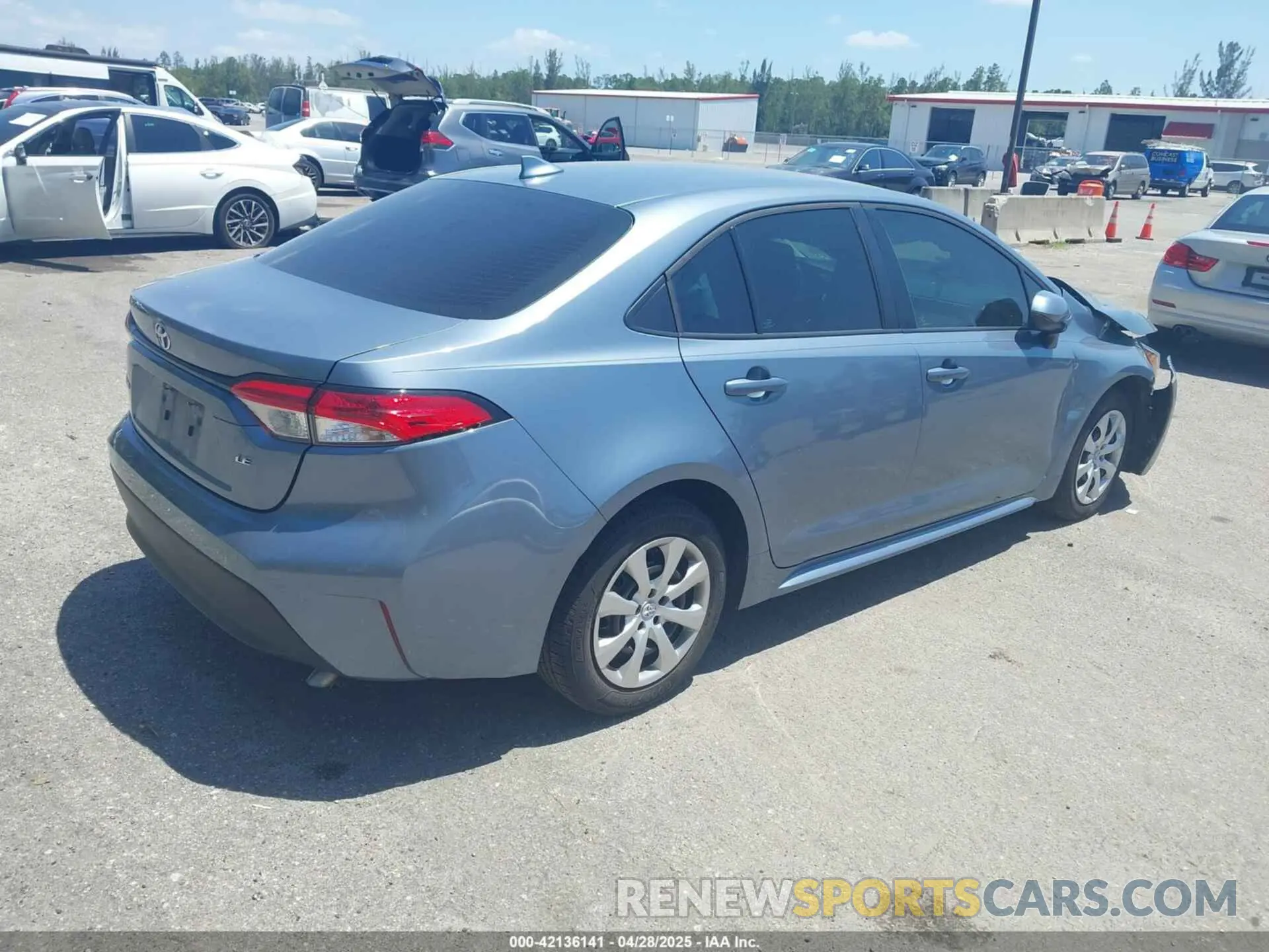 4 Фотография поврежденного автомобиля 5YFB4MDE9PP016692 TOYOTA COROLLA 2023