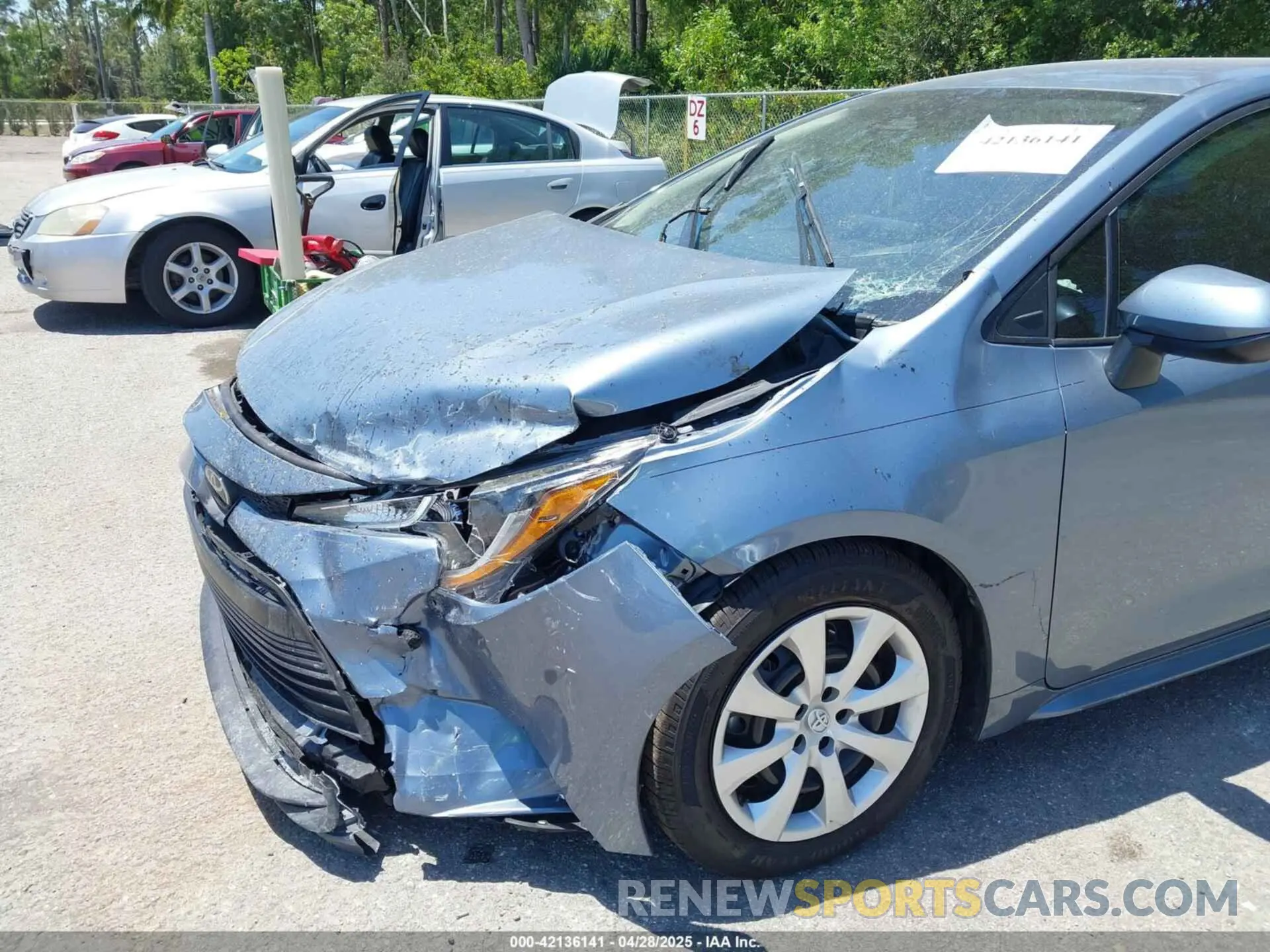 6 Фотография поврежденного автомобиля 5YFB4MDE9PP016692 TOYOTA COROLLA 2023