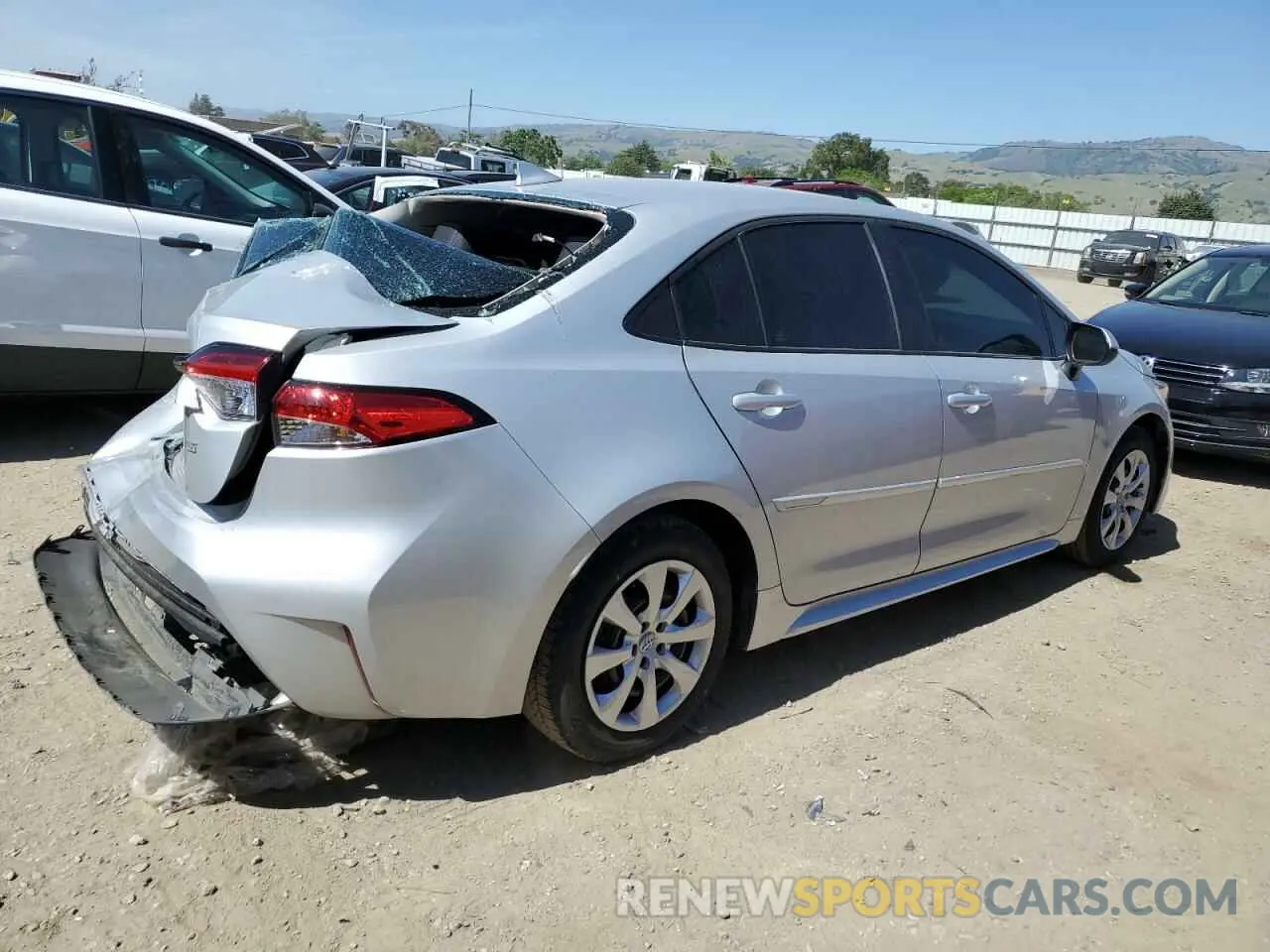 3 Photograph of a damaged car 5YFB4MDE9PP025120 TOYOTA COROLLA 2023