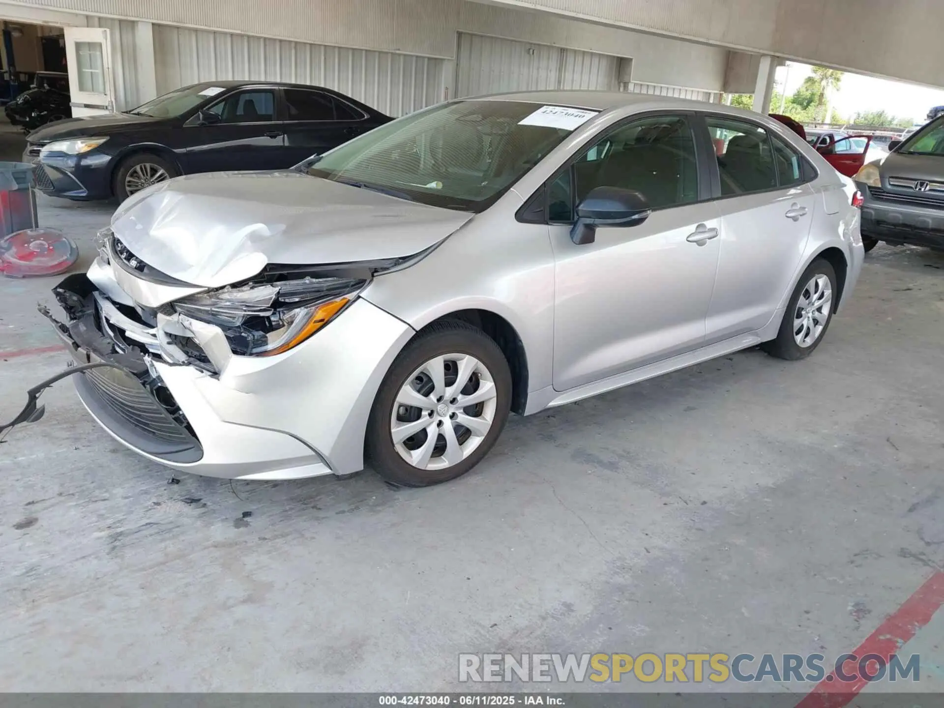 2 Фотография поврежденного автомобиля 5YFB4MDE9PP029829 TOYOTA COROLLA 2023