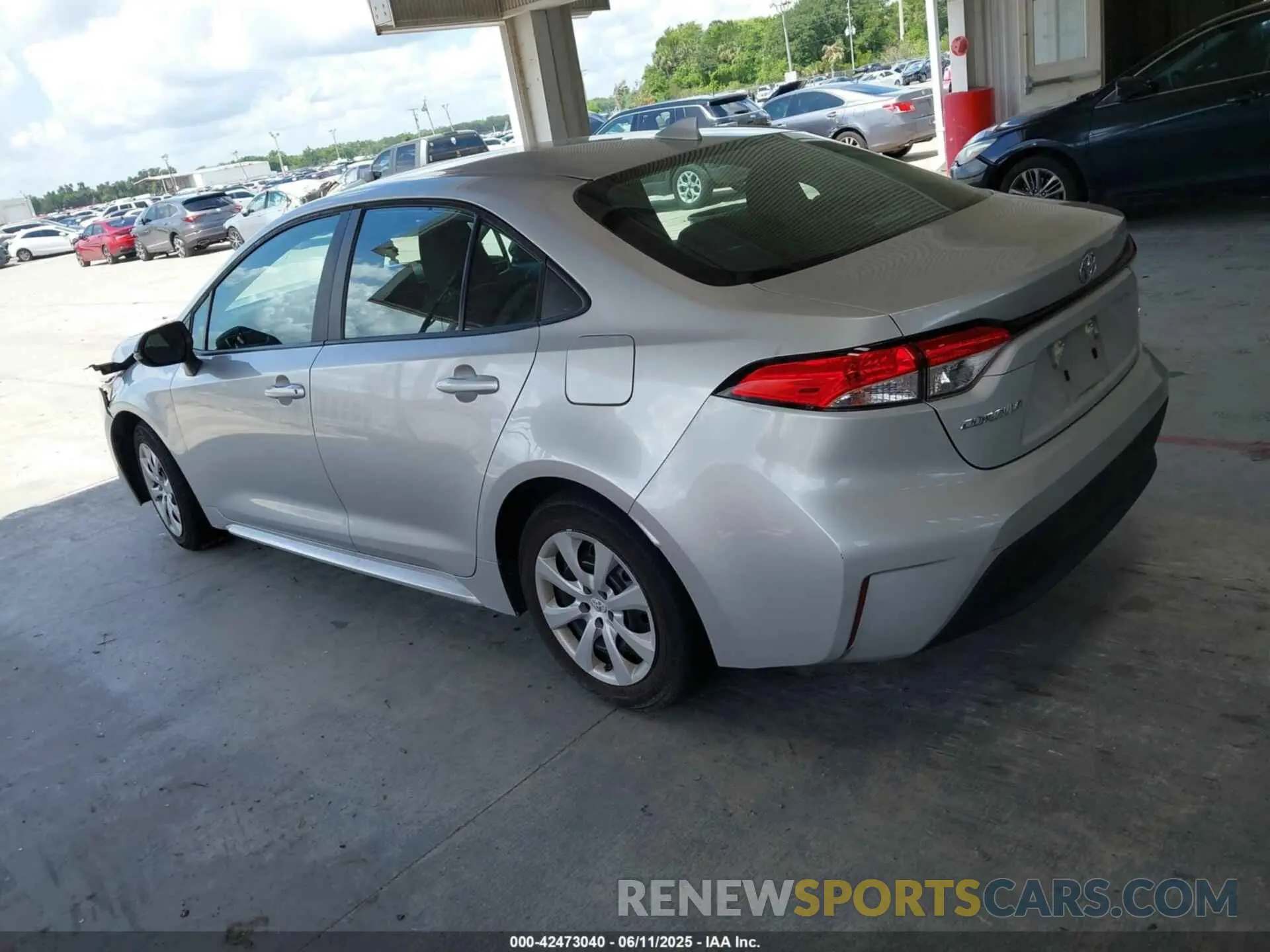 3 Фотография поврежденного автомобиля 5YFB4MDE9PP029829 TOYOTA COROLLA 2023