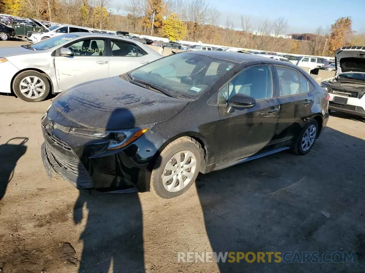 1 Photograph of a damaged car 5YFB4MDE9PP030236 TOYOTA COROLLA 2023