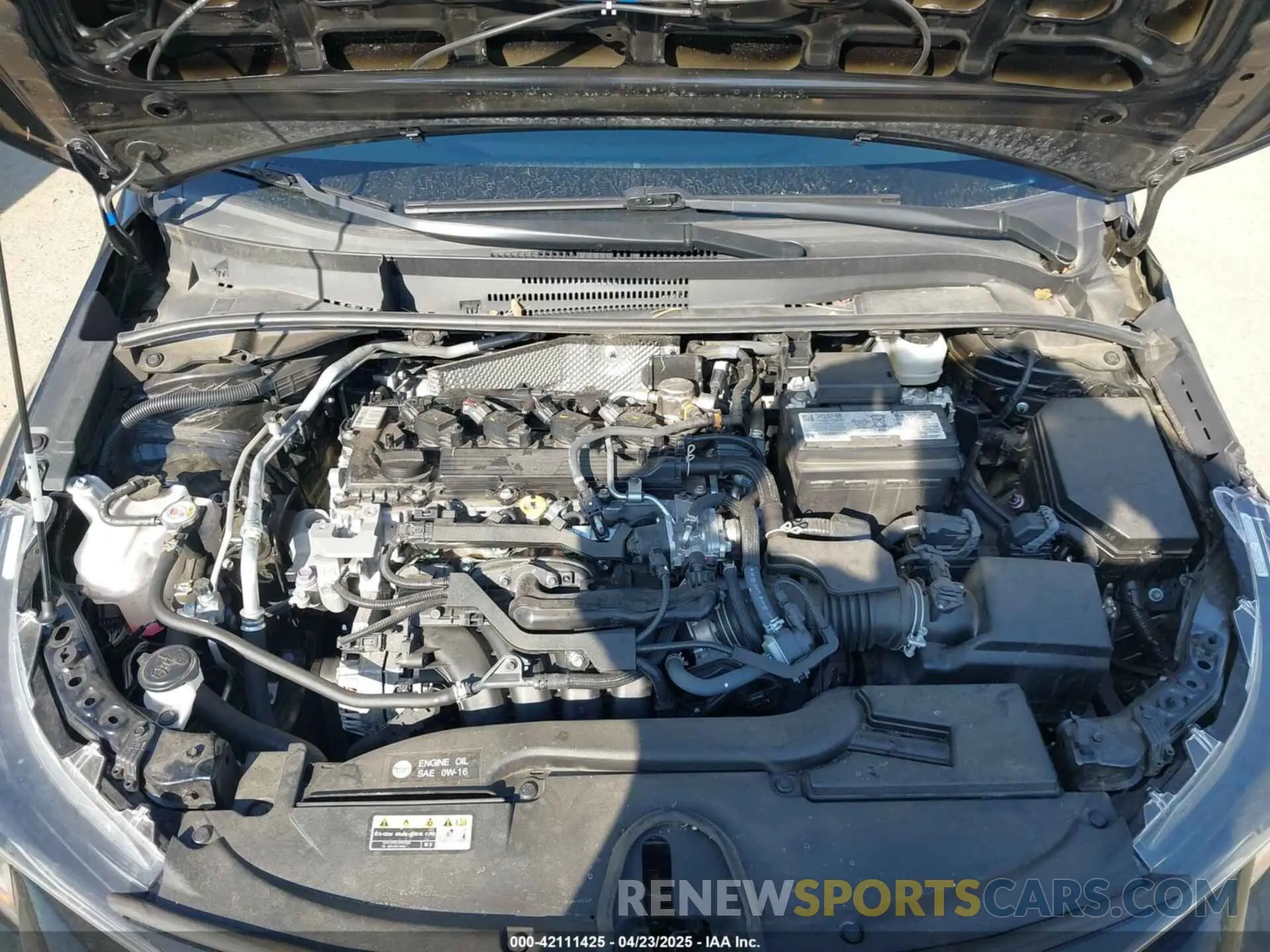 10 Фотография поврежденного автомобиля 5YFB4MDE9PP032701 TOYOTA COROLLA 2023