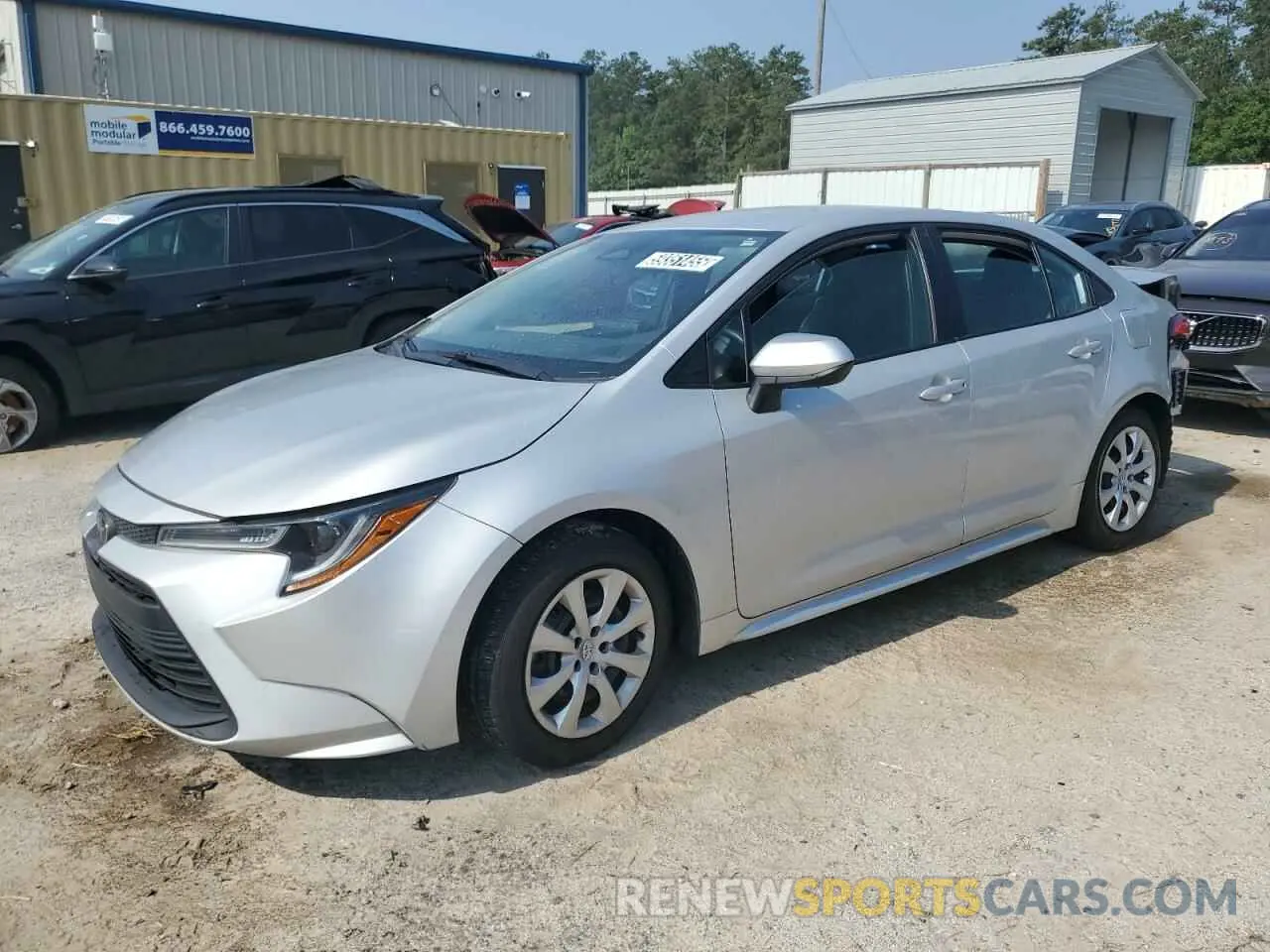 1 Photograph of a damaged car 5YFB4MDE9PP033184 TOYOTA COROLLA 2023