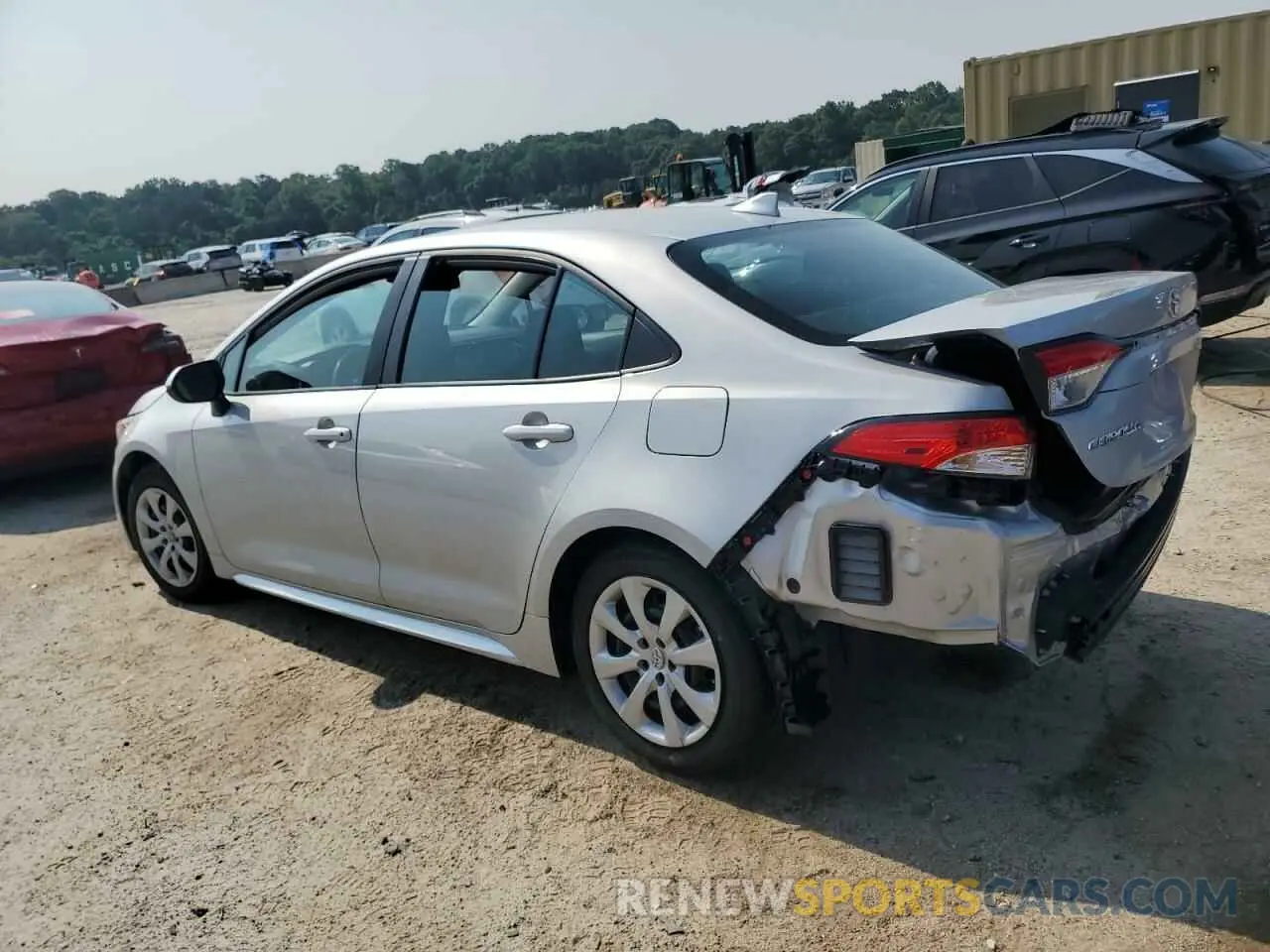 2 Photograph of a damaged car 5YFB4MDE9PP033184 TOYOTA COROLLA 2023