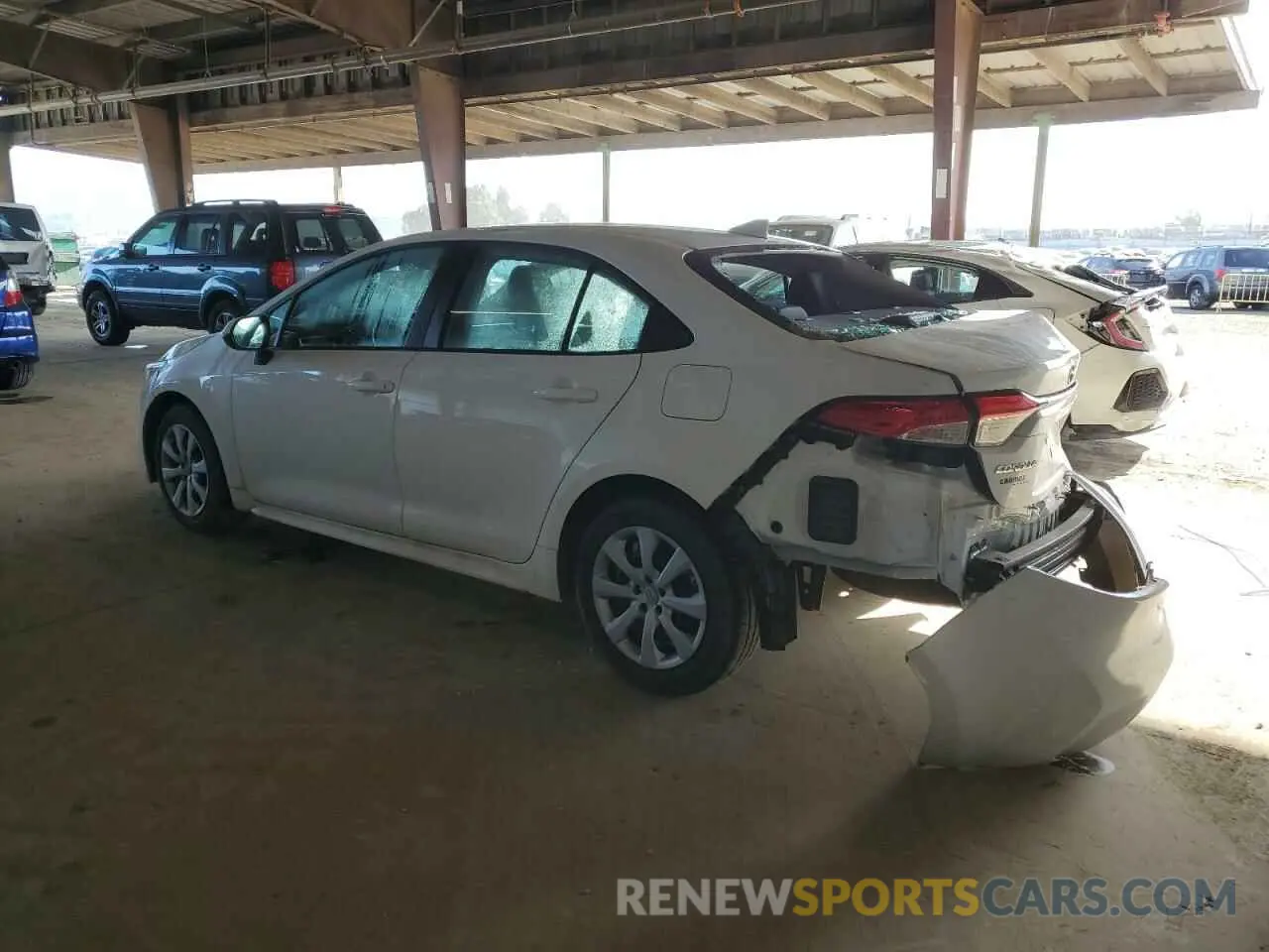 2 Photograph of a damaged car 5YFB4MDE9PP044122 TOYOTA COROLLA 2023