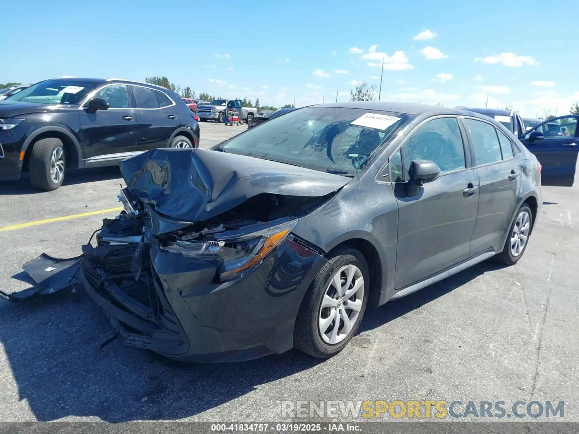 2 Photograph of a damaged car 5YFB4MDE9PP044363 TOYOTA COROLLA 2023
