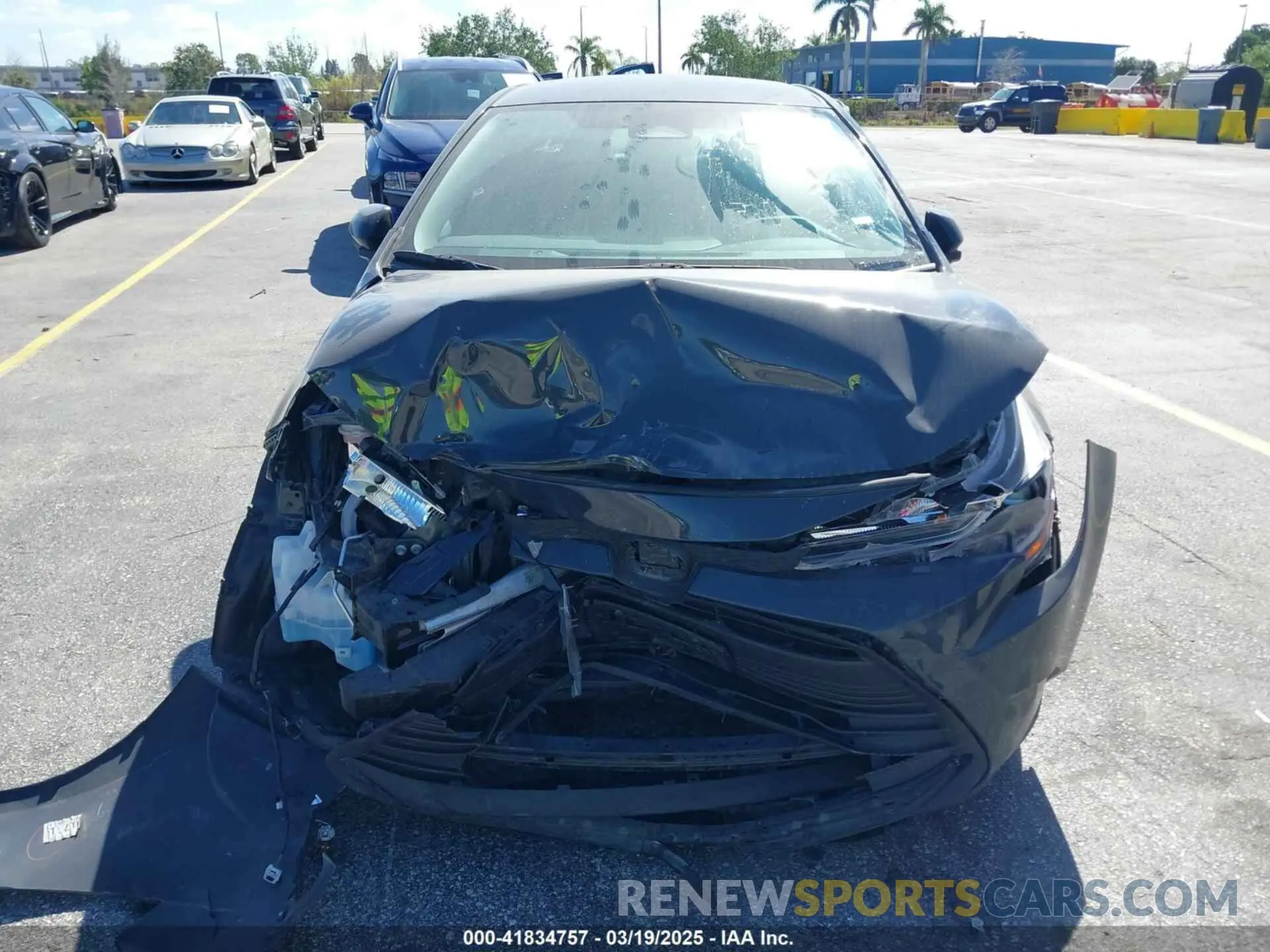 6 Photograph of a damaged car 5YFB4MDE9PP044363 TOYOTA COROLLA 2023