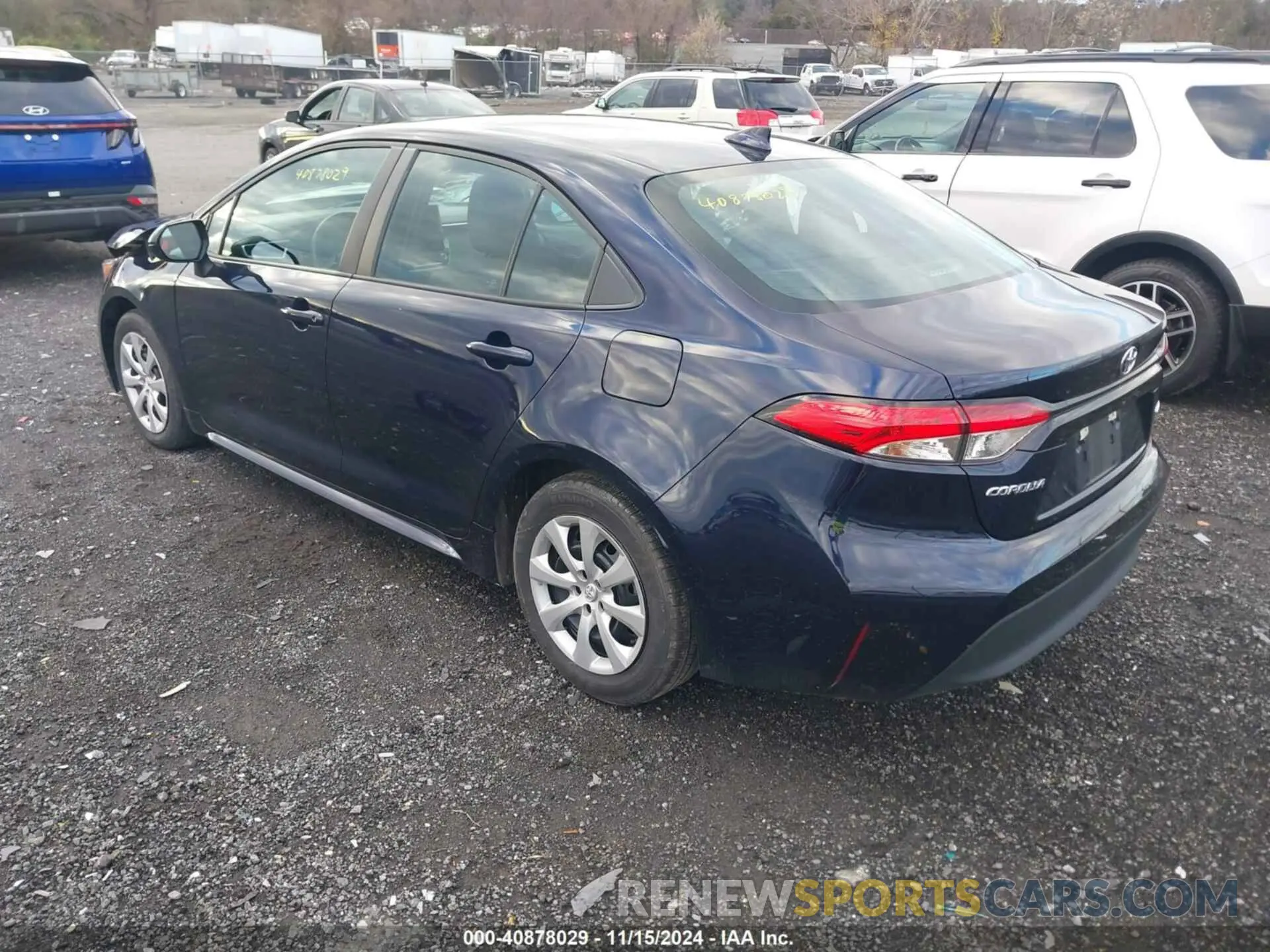 3 Photograph of a damaged car 5YFB4MDE9PP052155 TOYOTA COROLLA 2023