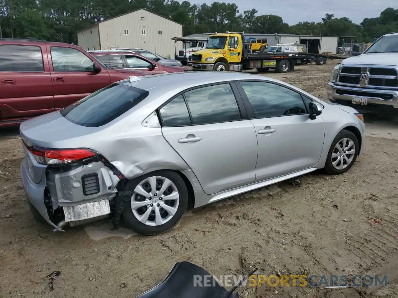 3 Photograph of a damaged car 5YFB4MDE9PP054584 TOYOTA COROLLA 2023