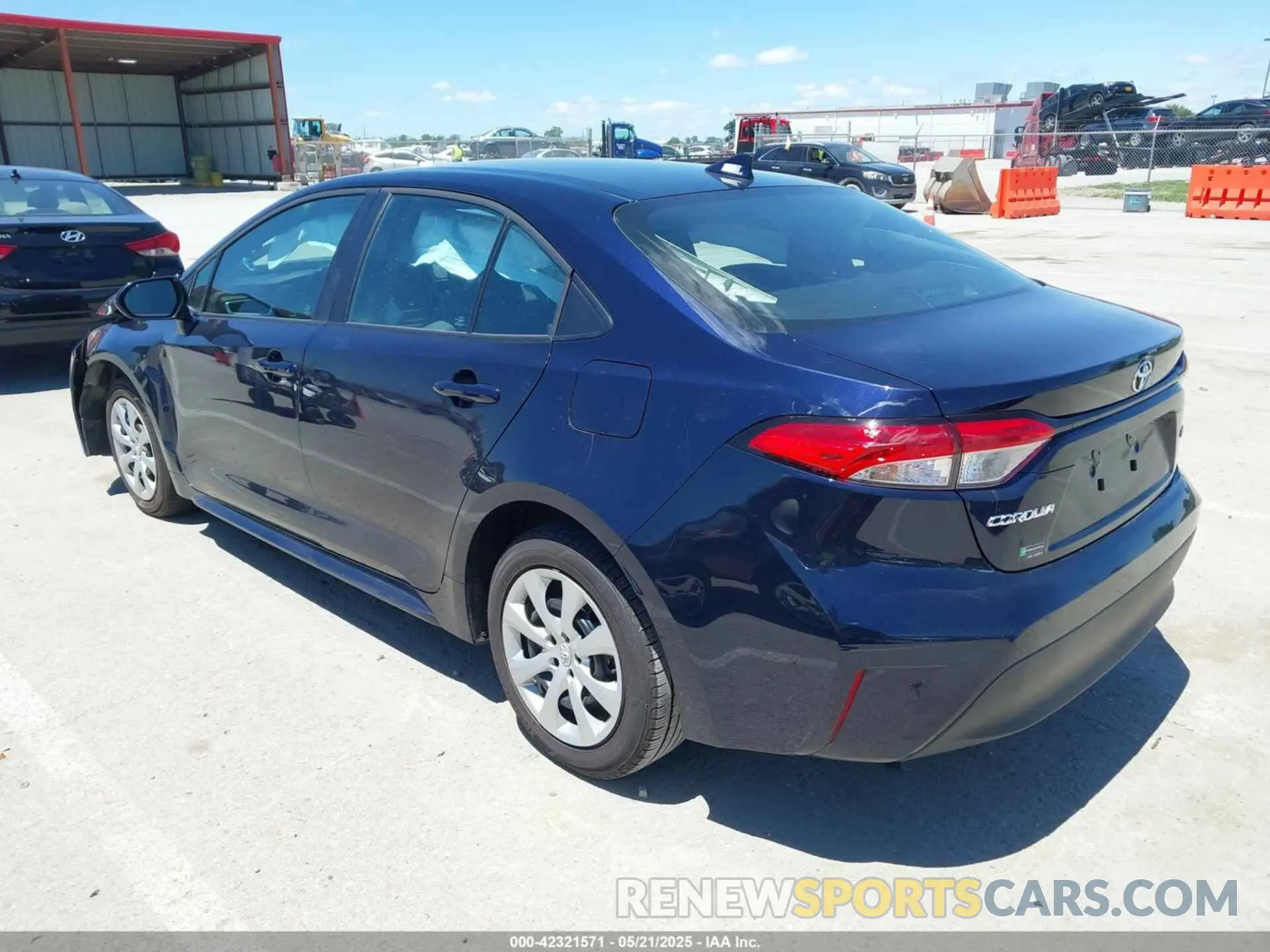 3 Photograph of a damaged car 5YFB4MDE9PP056769 TOYOTA COROLLA 2023