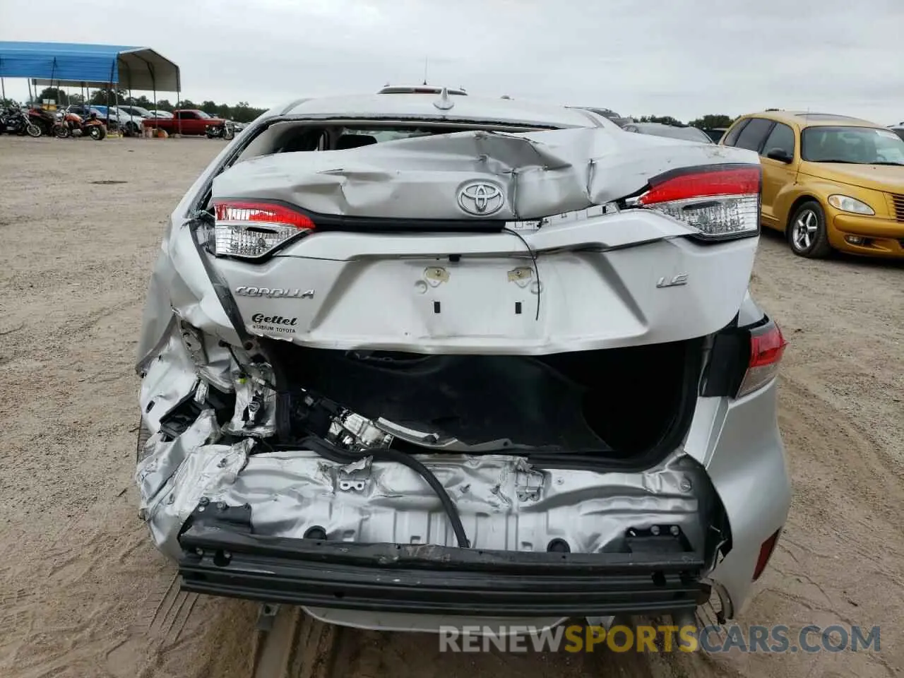 6 Photograph of a damaged car 5YFB4MDE9PP065066 TOYOTA COROLLA 2023
