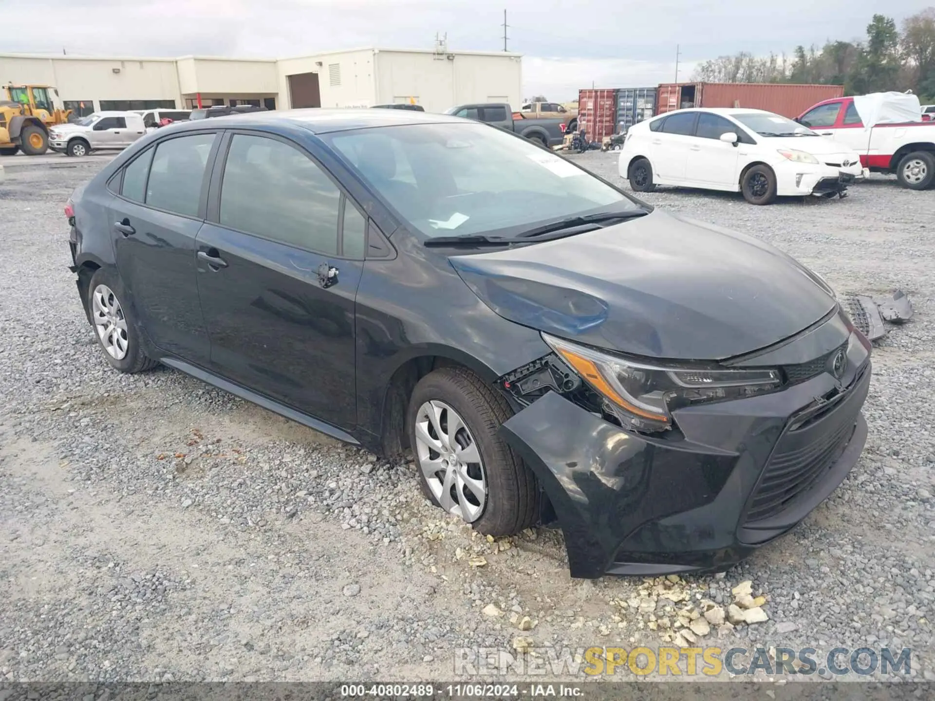1 Photograph of a damaged car 5YFB4MDE9PP069988 TOYOTA COROLLA 2023