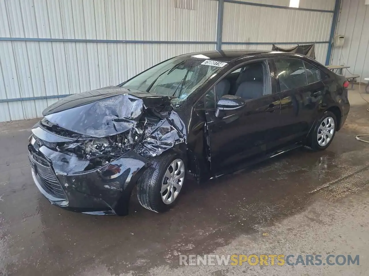 1 Photograph of a damaged car 5YFB4MDE9PP070137 TOYOTA COROLLA 2023