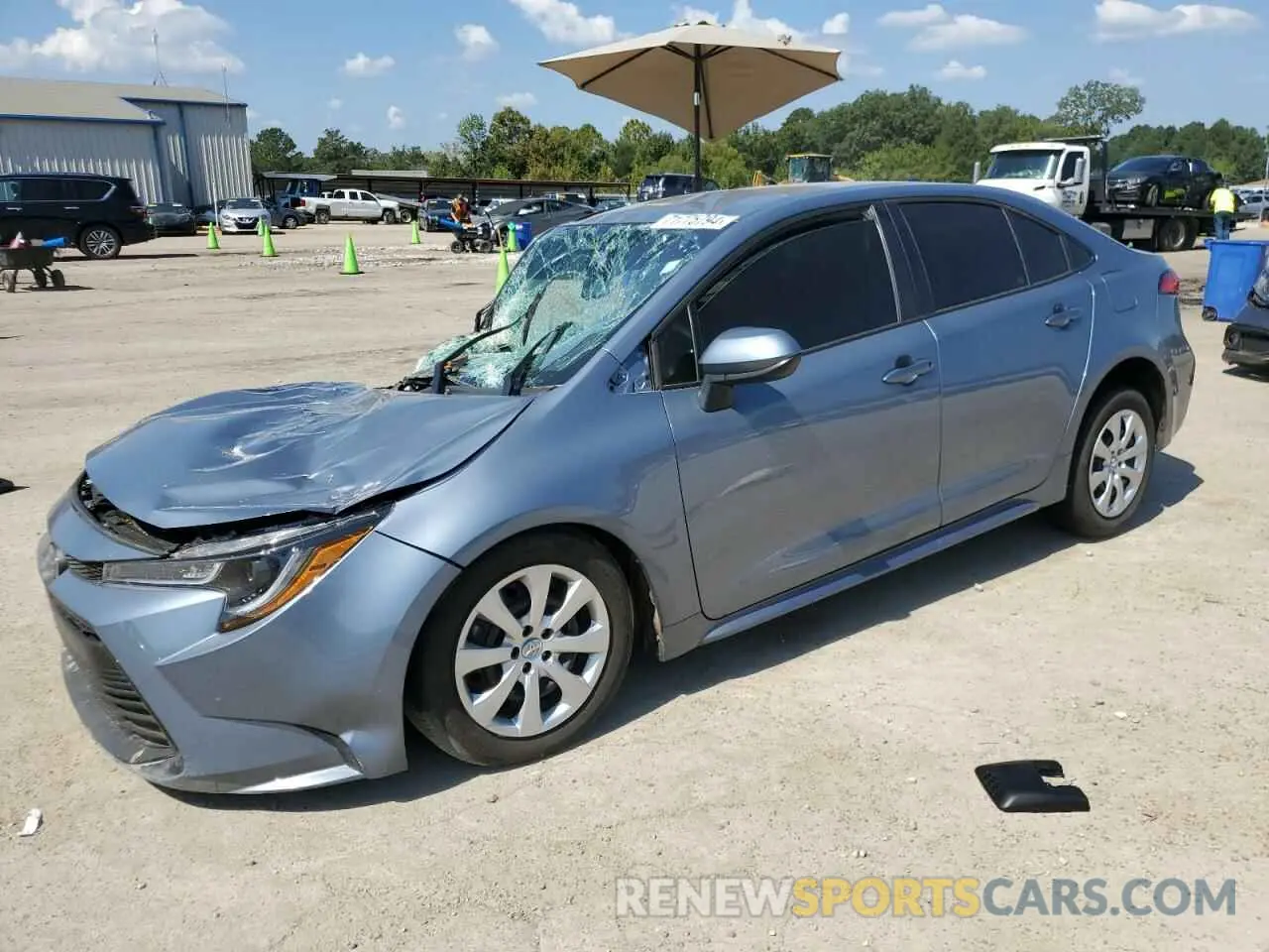 1 Photograph of a damaged car 5YFB4MDE9PP070607 TOYOTA COROLLA 2023