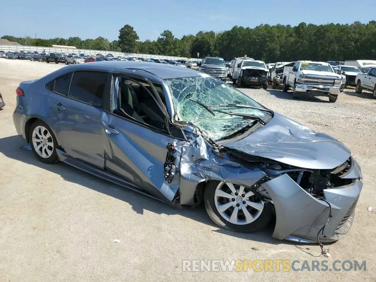 4 Photograph of a damaged car 5YFB4MDE9PP070607 TOYOTA COROLLA 2023