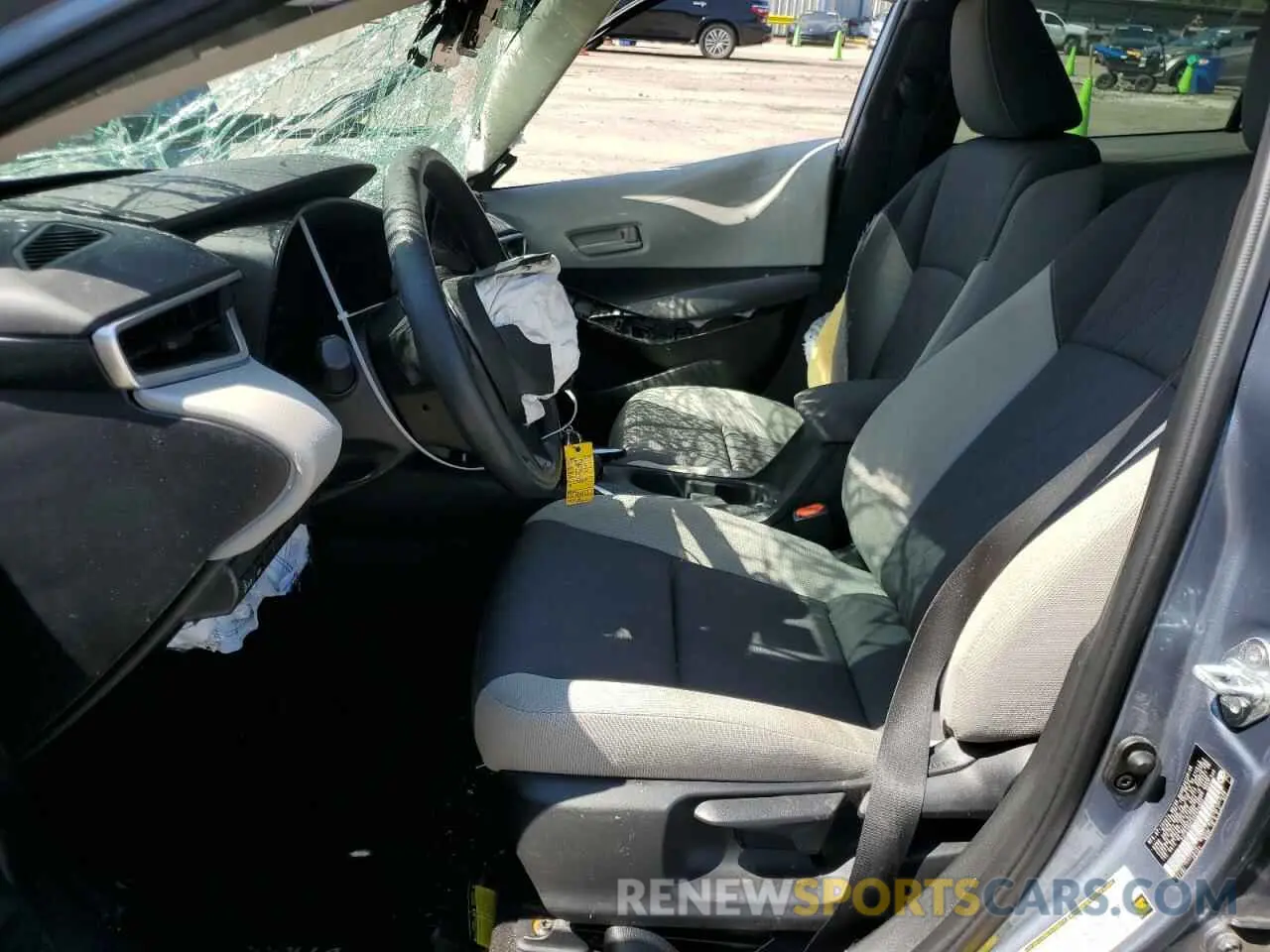 7 Photograph of a damaged car 5YFB4MDE9PP070607 TOYOTA COROLLA 2023