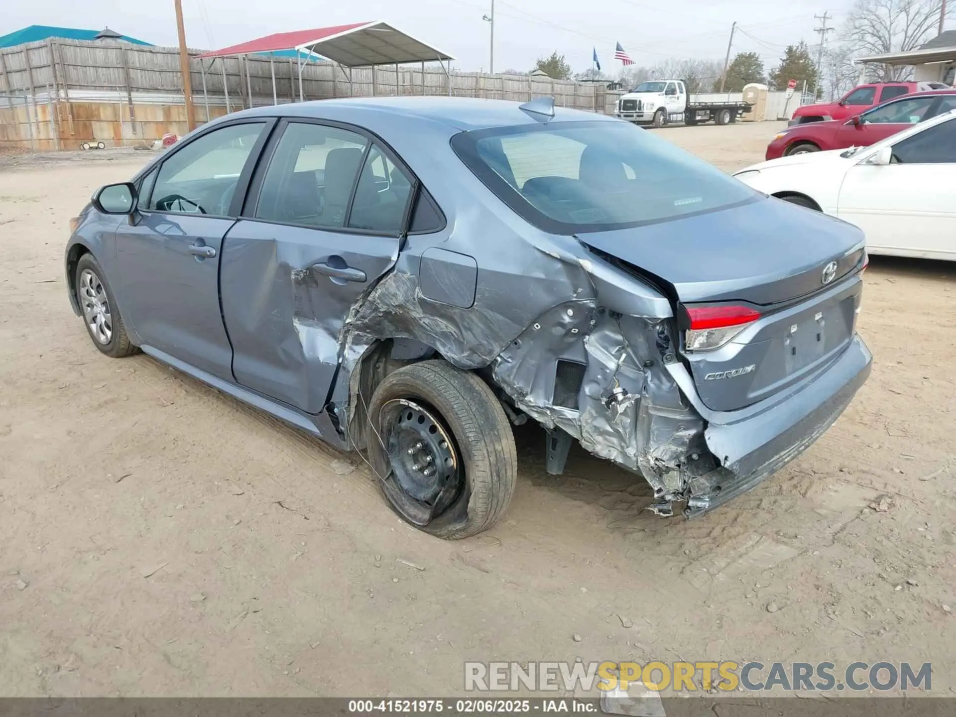 3 Photograph of a damaged car 5YFB4MDE9PP071000 TOYOTA COROLLA 2023